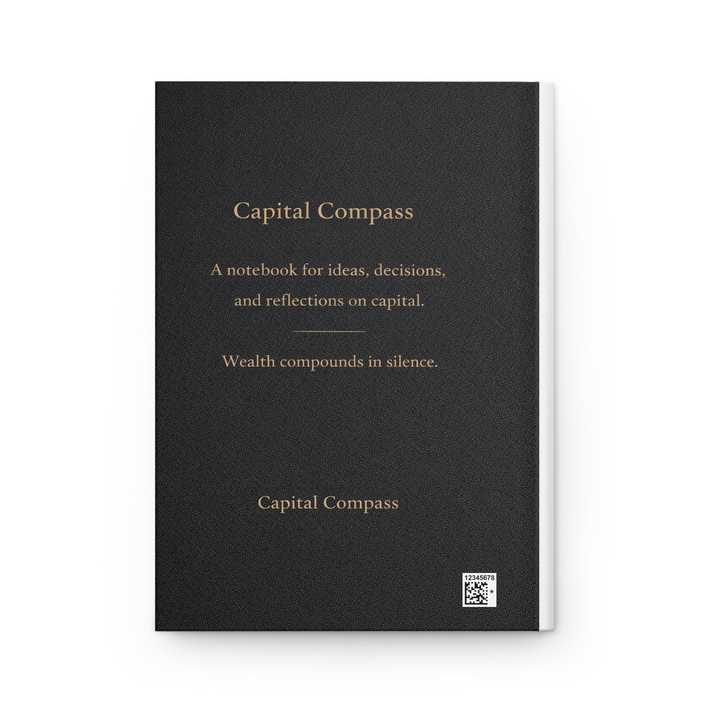 Investor Journal — Hardcover Matte Notebook for Long‑Term Investing & Capital Planning