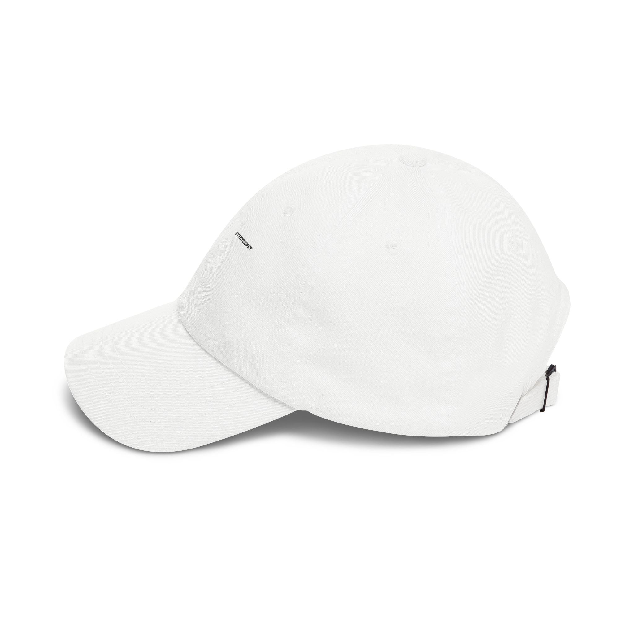 Minimal Embroidered Classic Dad Cap — Simple White Baseball Hat