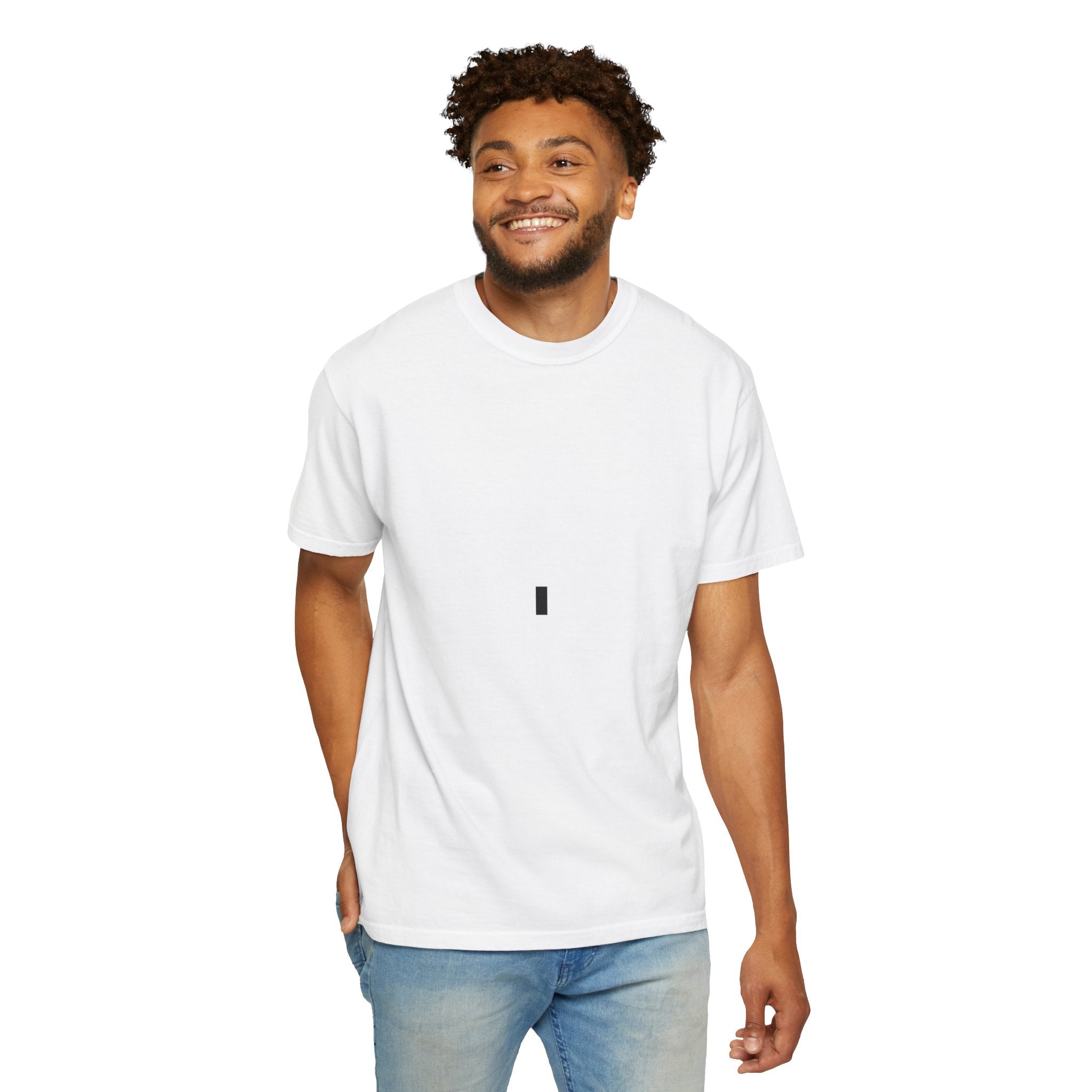 Minimalist Morse Code Dot T-Shirt — Subtle Modern Graphic Tee