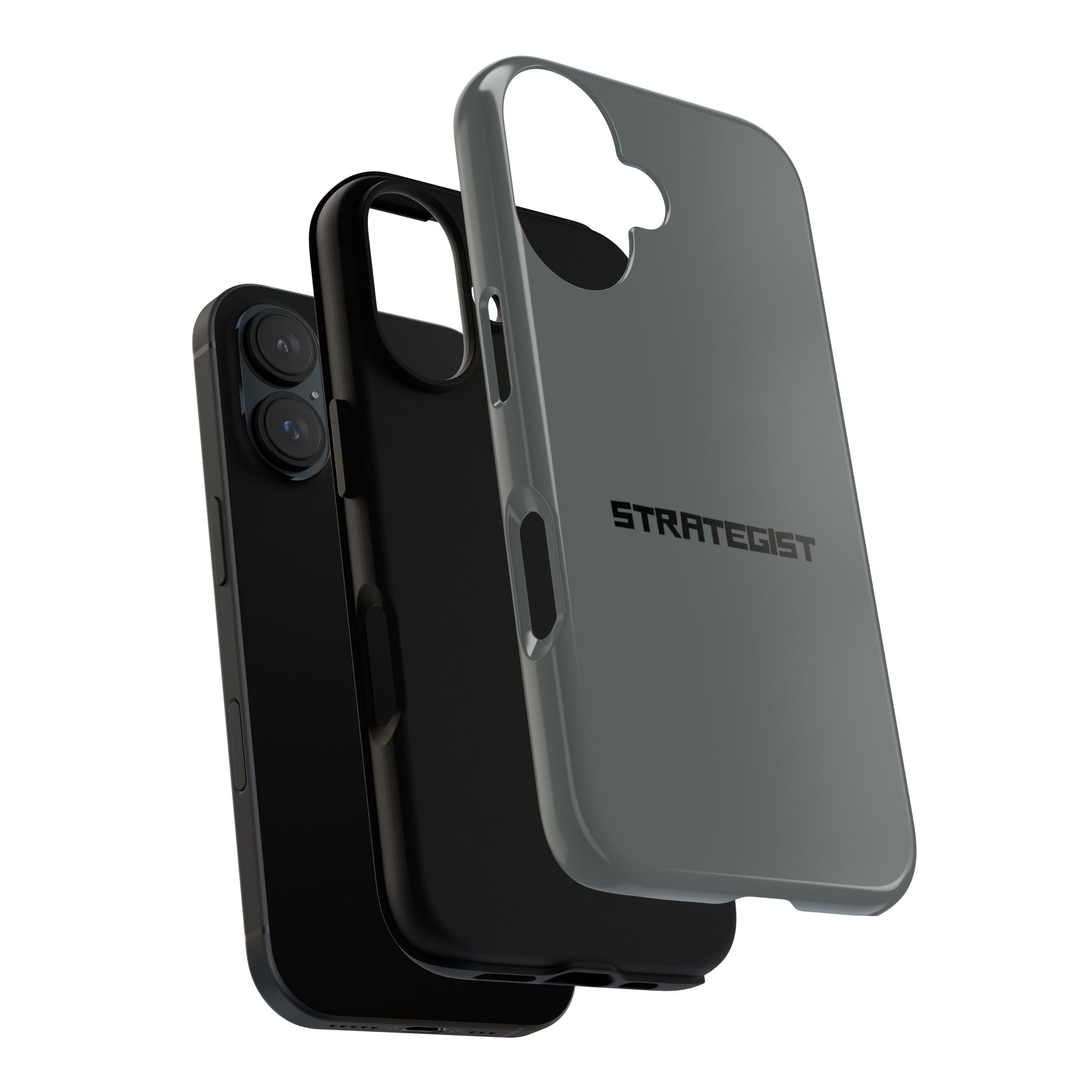 Strategist Tough Phone Case — Rugged Matte Protective Cover