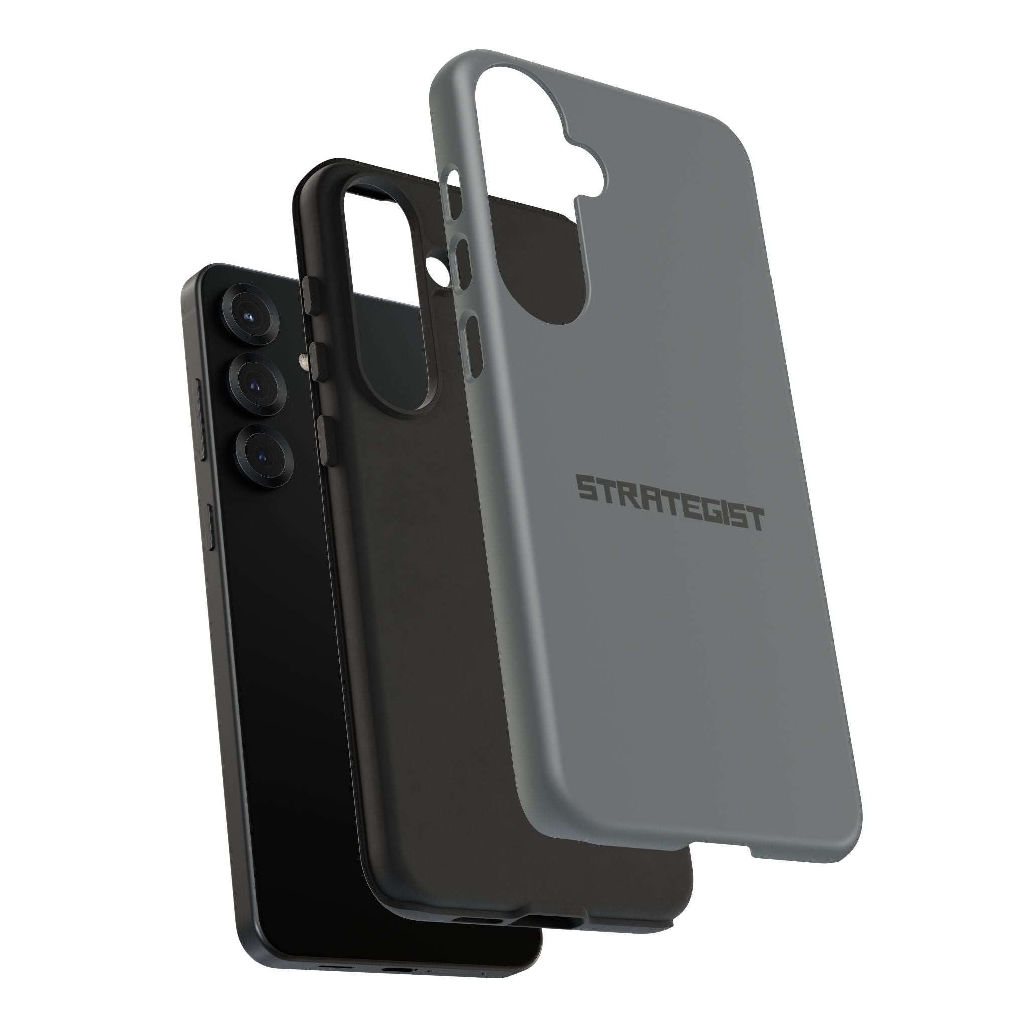 Strategist Tough Phone Case — Rugged Matte Protective Cover