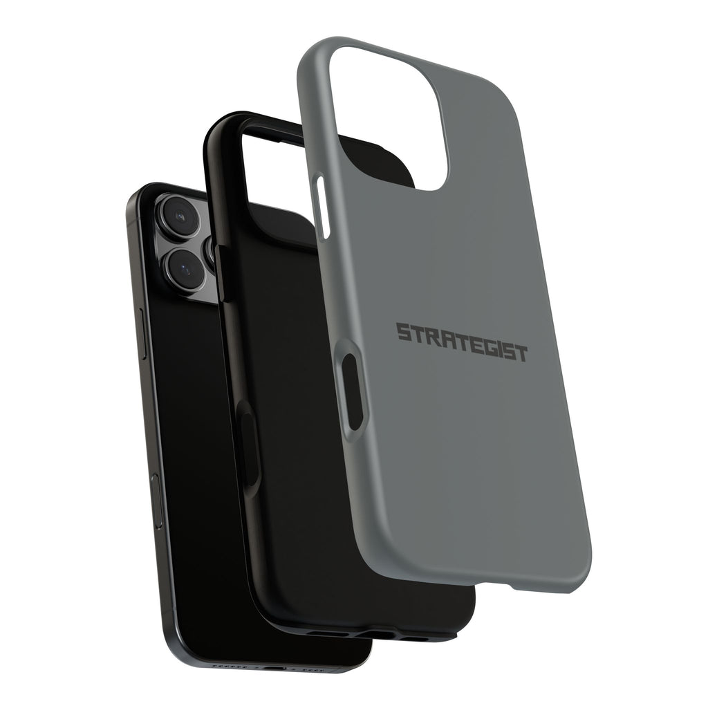 Strategist Tough Phone Case — Rugged Matte Protective Cover