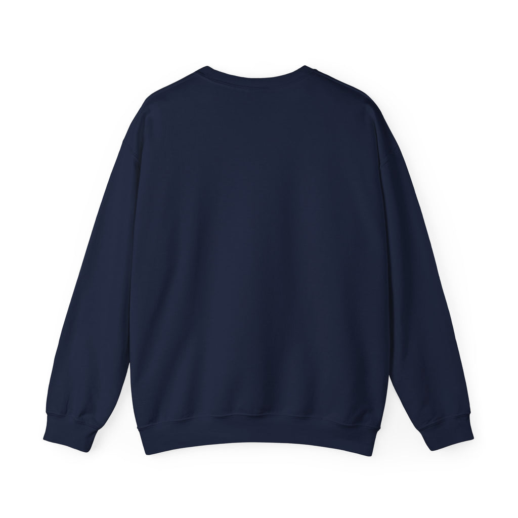 Classic White Crewneck Sweatshirt — Minimal Casual Pullover