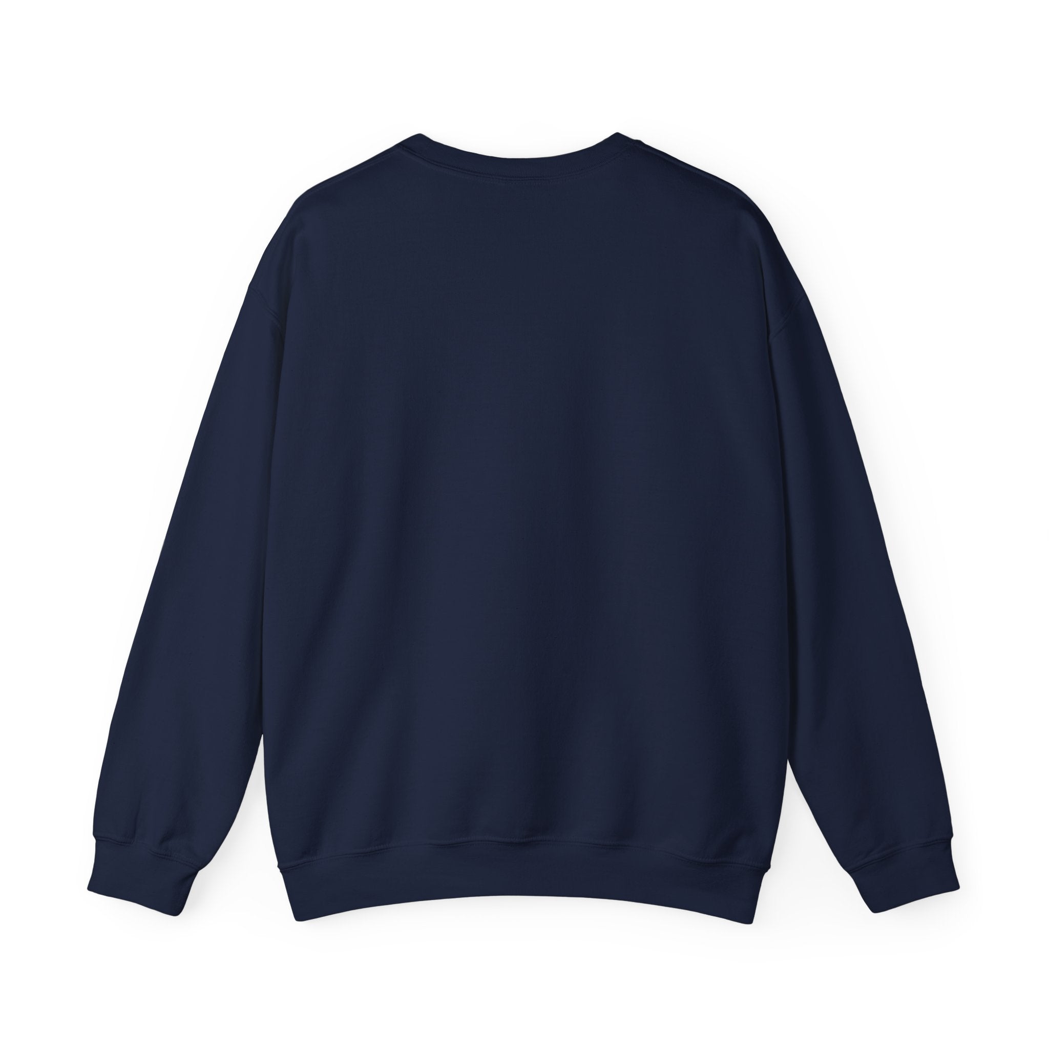 Classic White Crewneck Sweatshirt — Minimal Casual Pullover