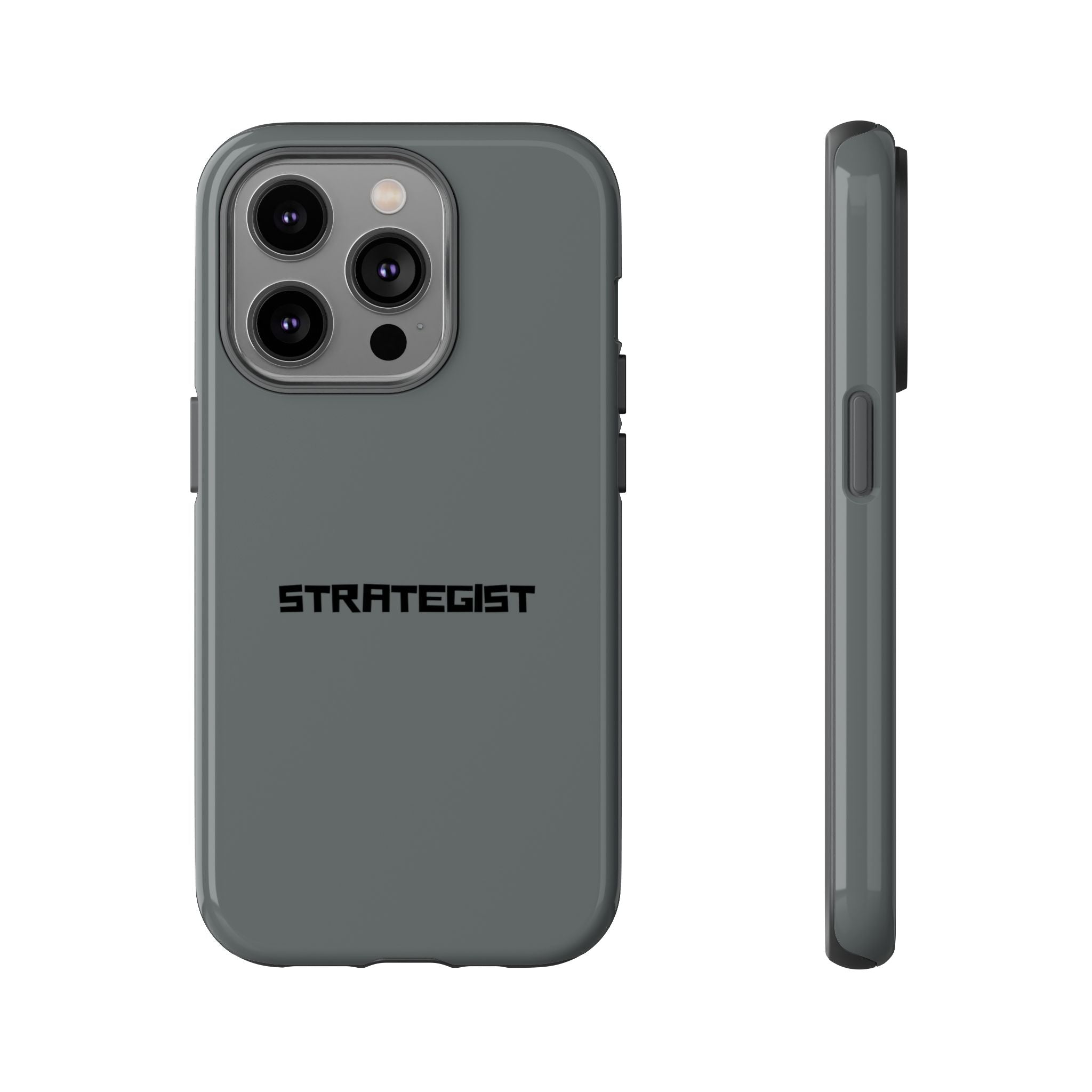 Strategist Tough Phone Case — Rugged Matte Protective Cover