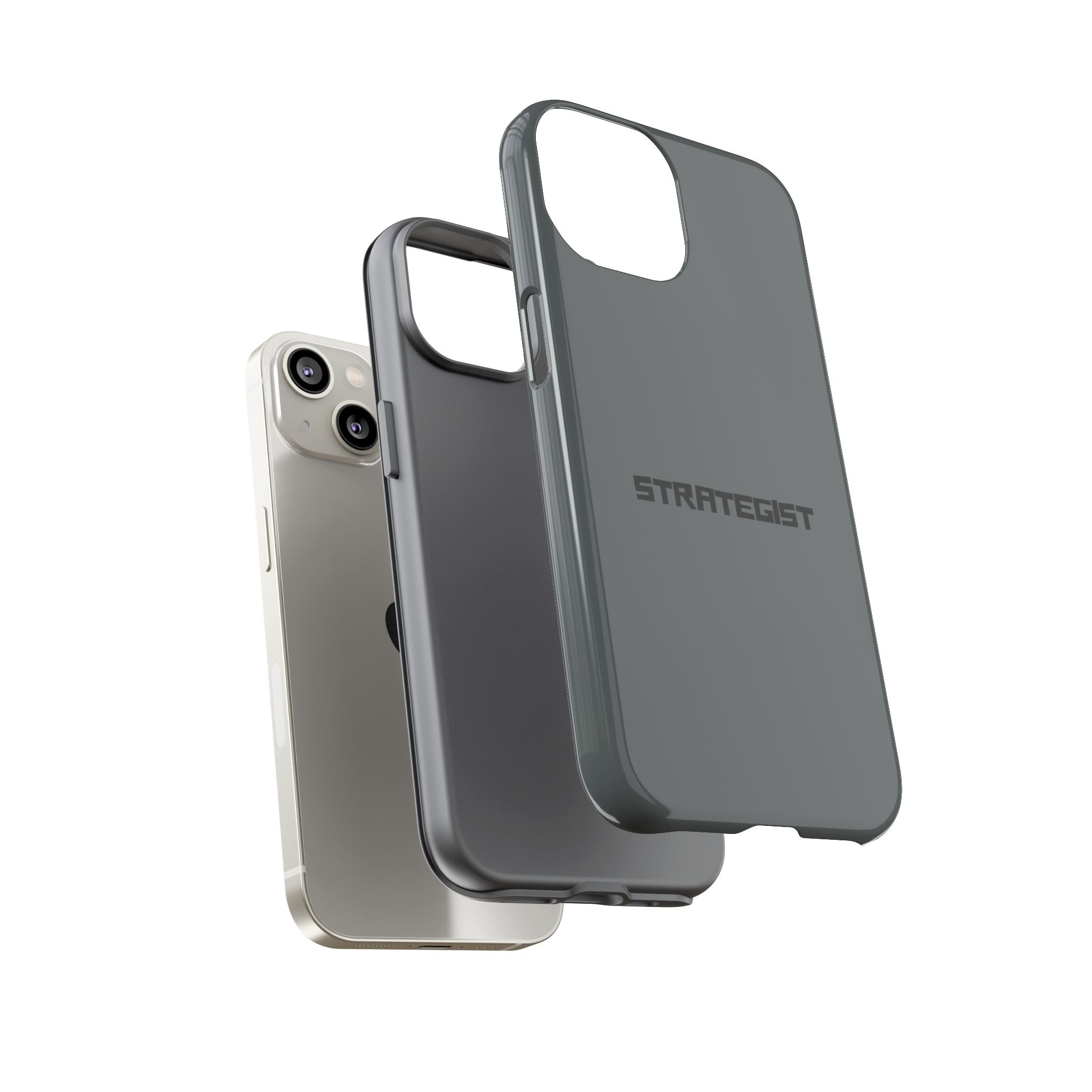Strategist Tough Phone Case — Rugged Matte Protective Cover