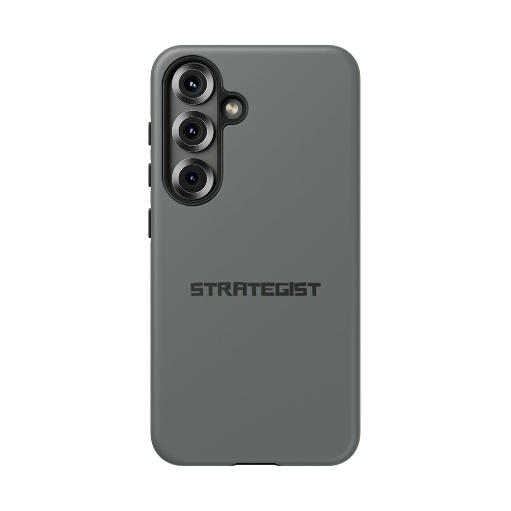 Strategist Tough Phone Case — Rugged Matte Protective Cover