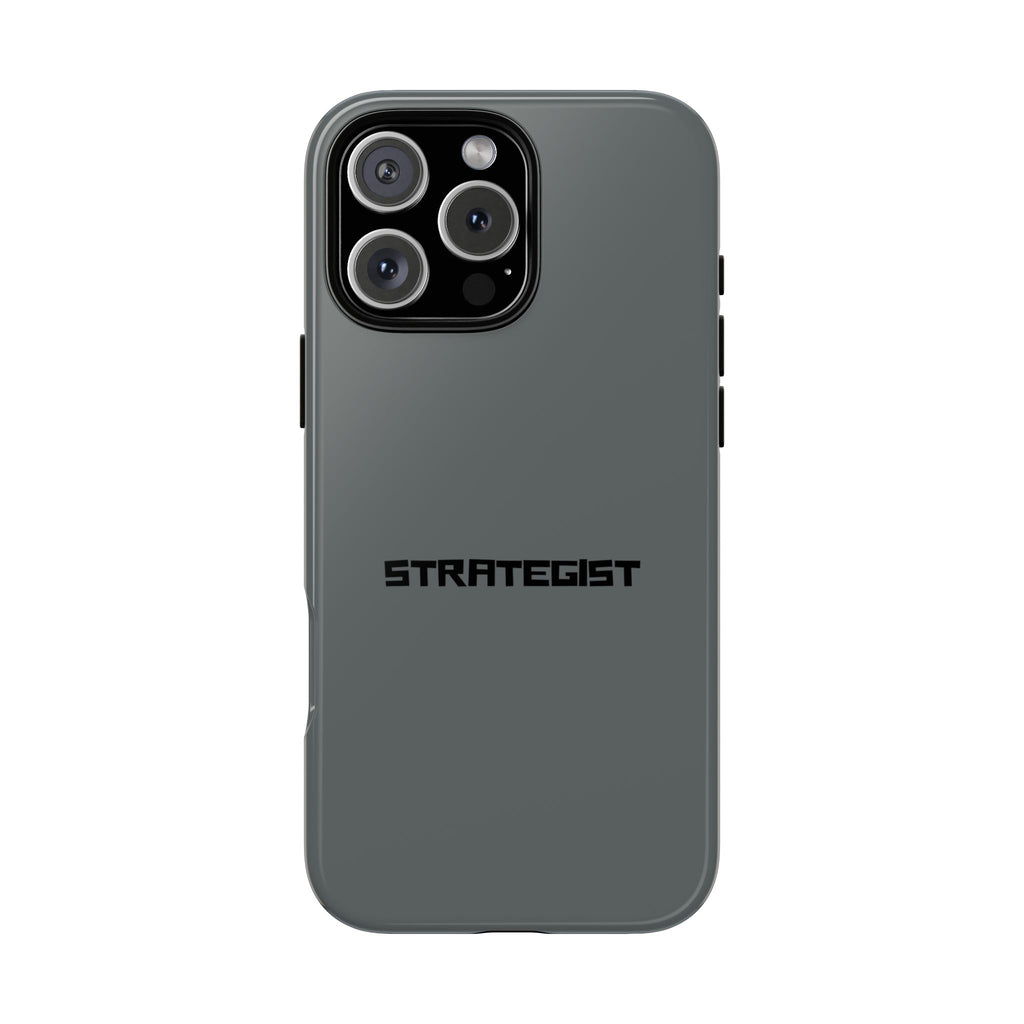 Strategist Tough Phone Case — Rugged Matte Protective Cover