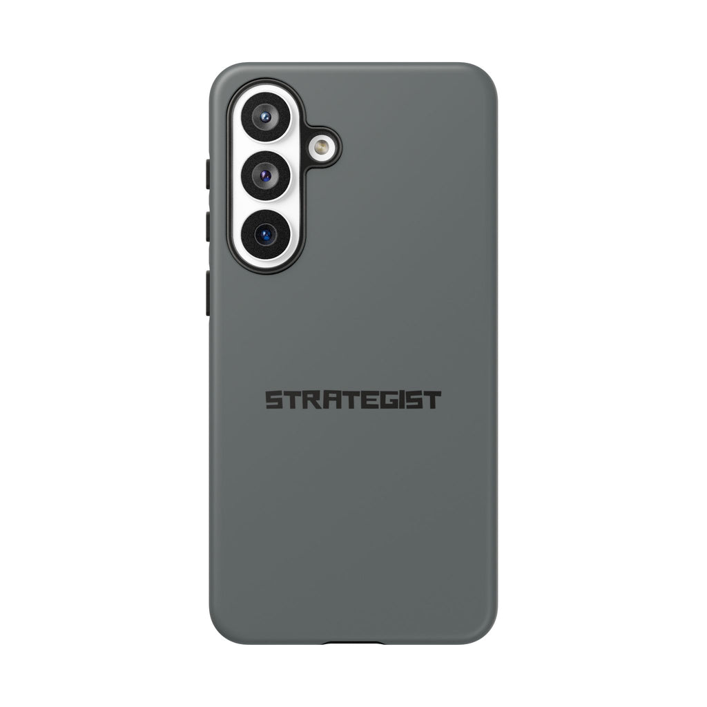 Strategist Tough Phone Case — Rugged Matte Protective Cover