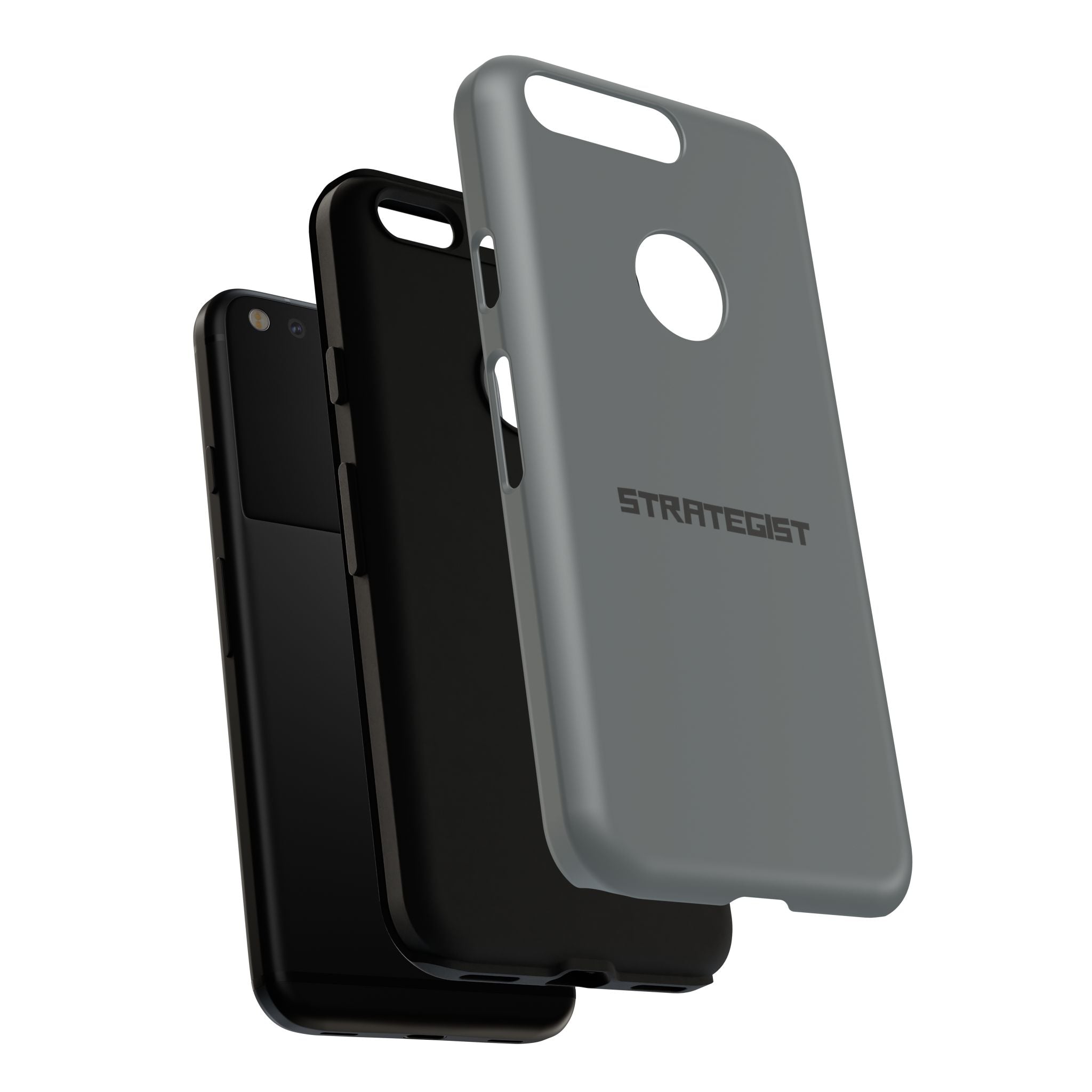 Strategist Tough Phone Case — Rugged Matte Protective Cover