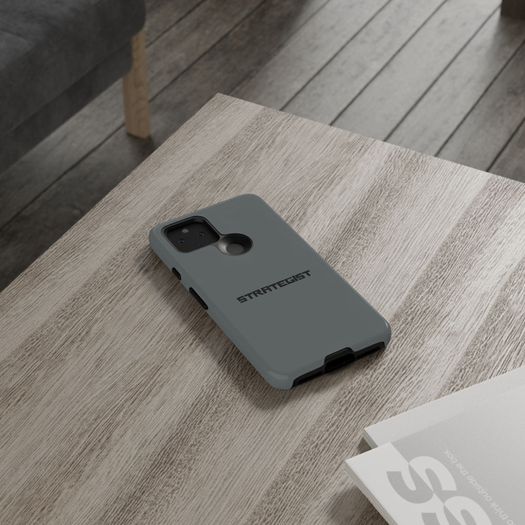 Strategist Tough Phone Case — Rugged Matte Protective Cover