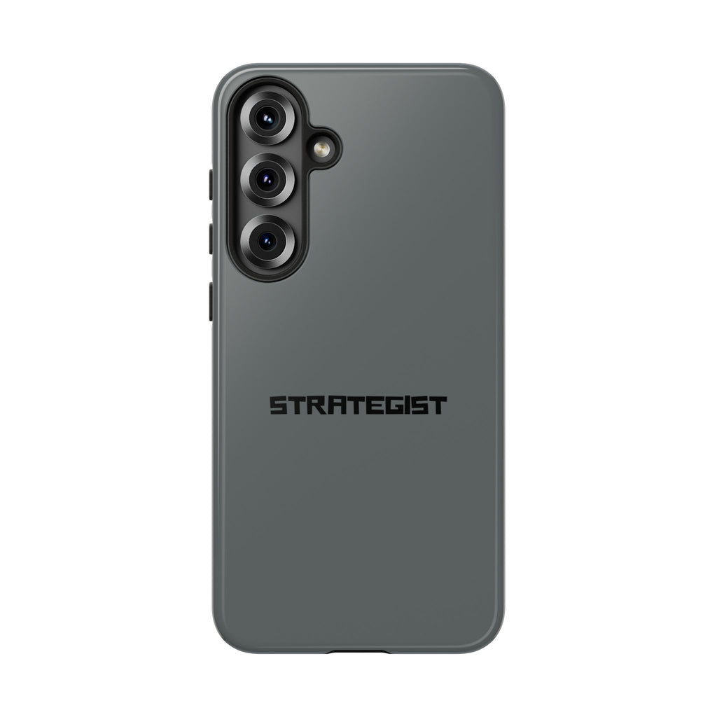 Strategist Tough Phone Case — Rugged Matte Protective Cover