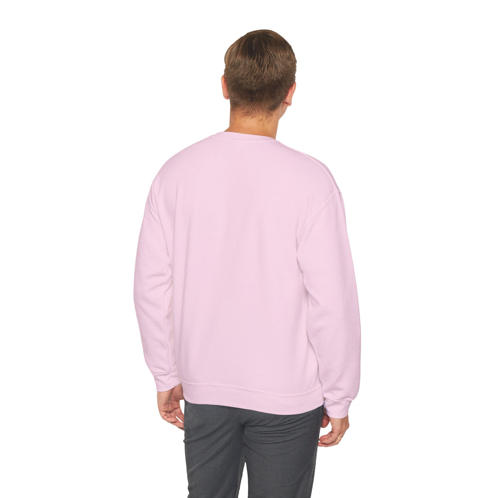 Classic White Crewneck Sweatshirt — Minimal Casual Pullover