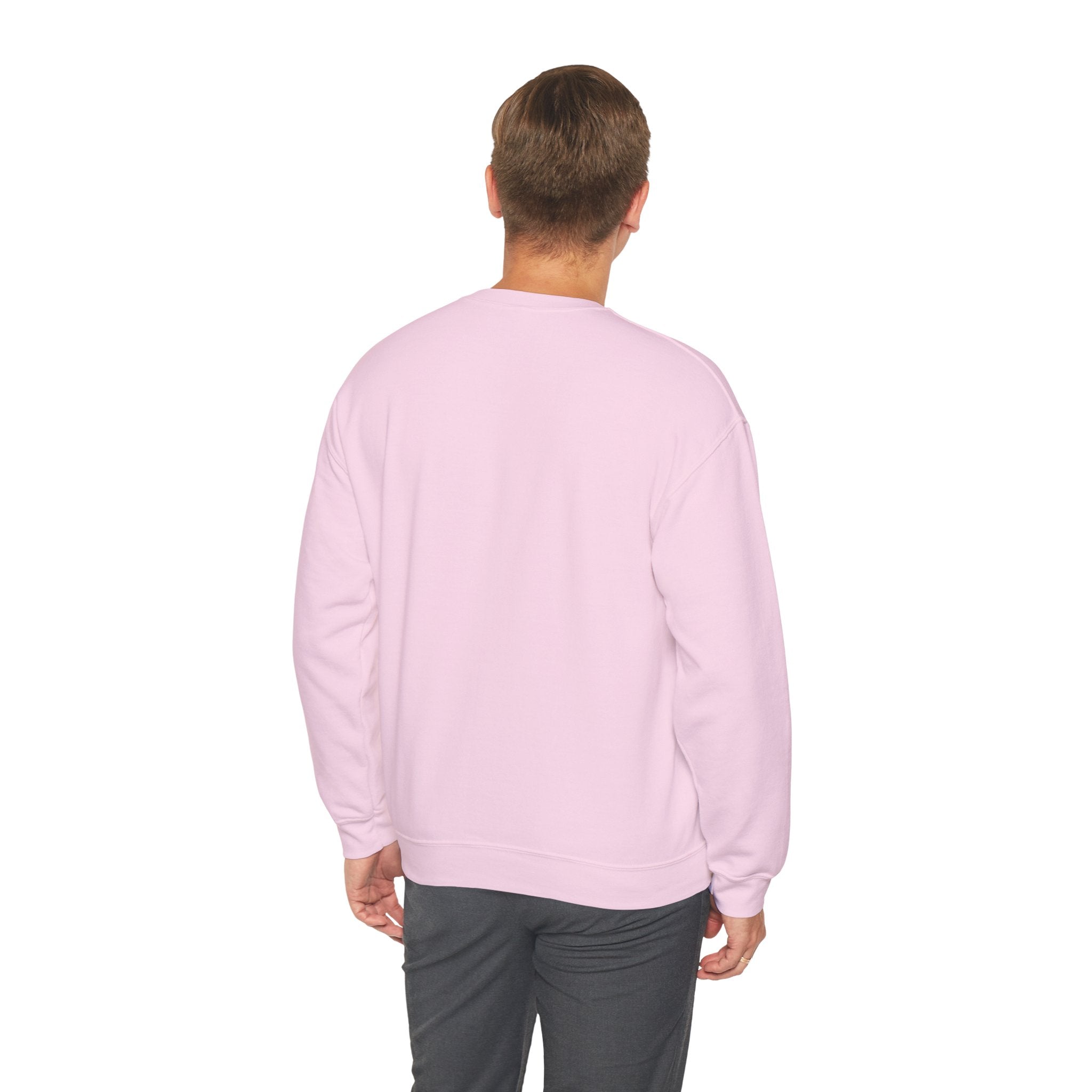 Classic White Crewneck Sweatshirt — Minimal Casual Pullover