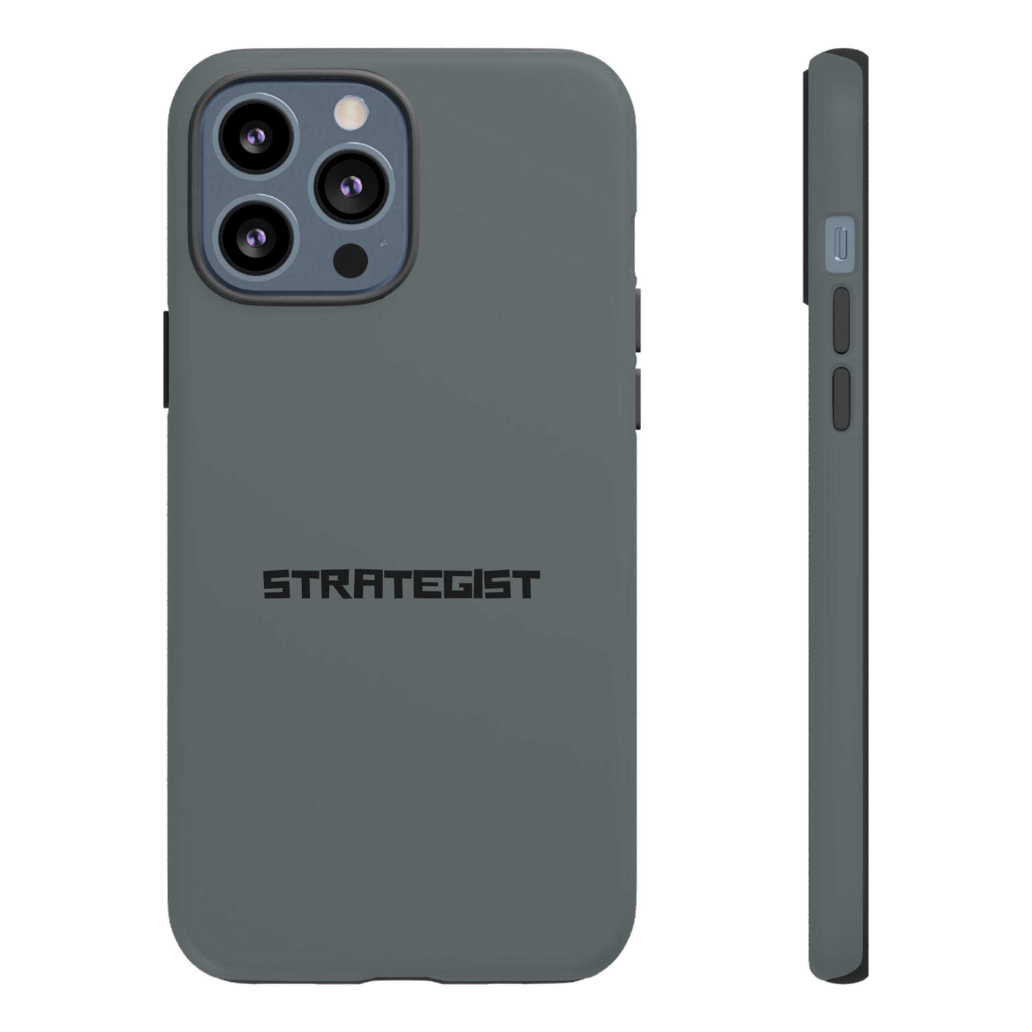 Strategist Tough Phone Case — Rugged Matte Protective Cover