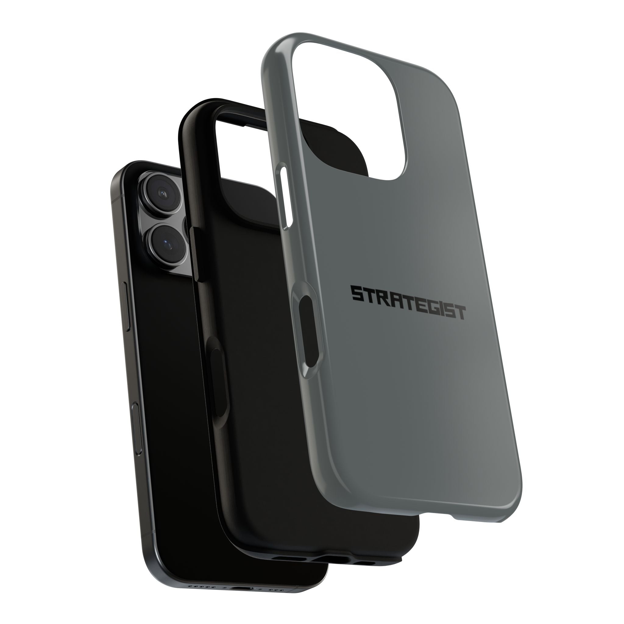 Strategist Tough Phone Case — Rugged Matte Protective Cover