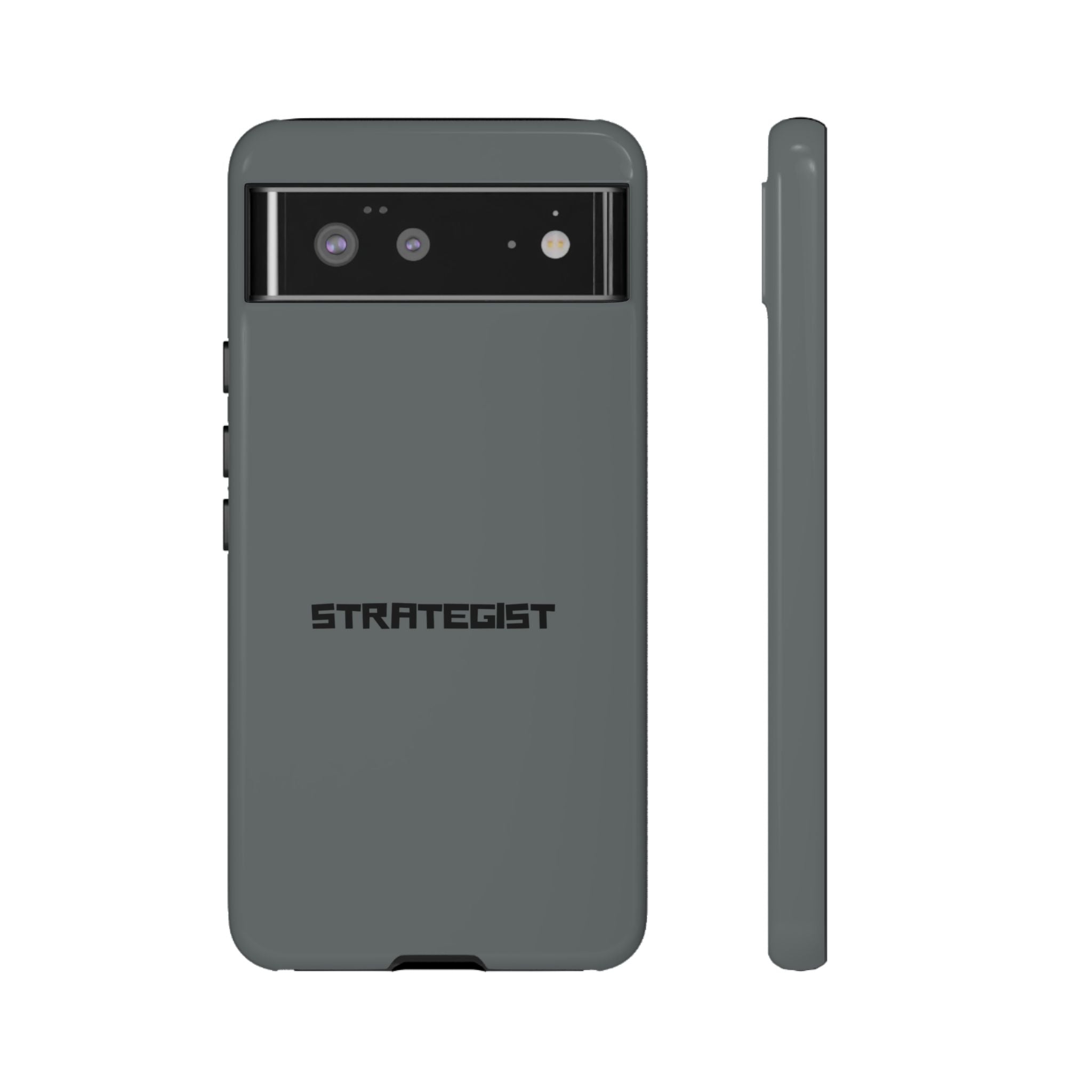 Strategist Tough Phone Case — Rugged Matte Protective Cover