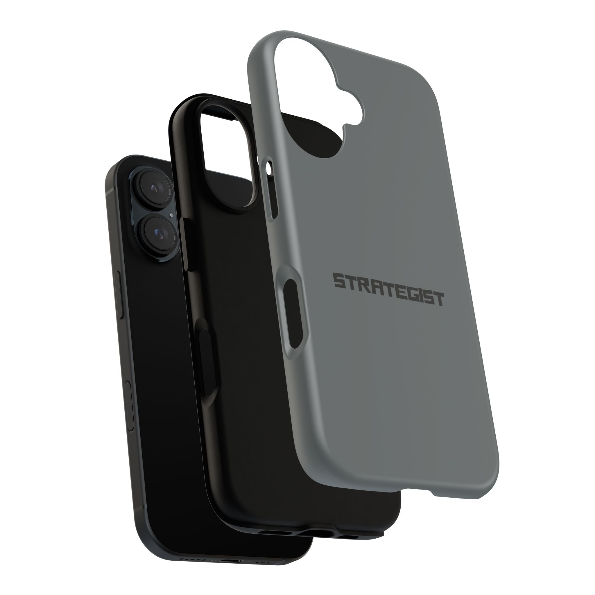 Strategist Tough Phone Case — Rugged Matte Protective Cover