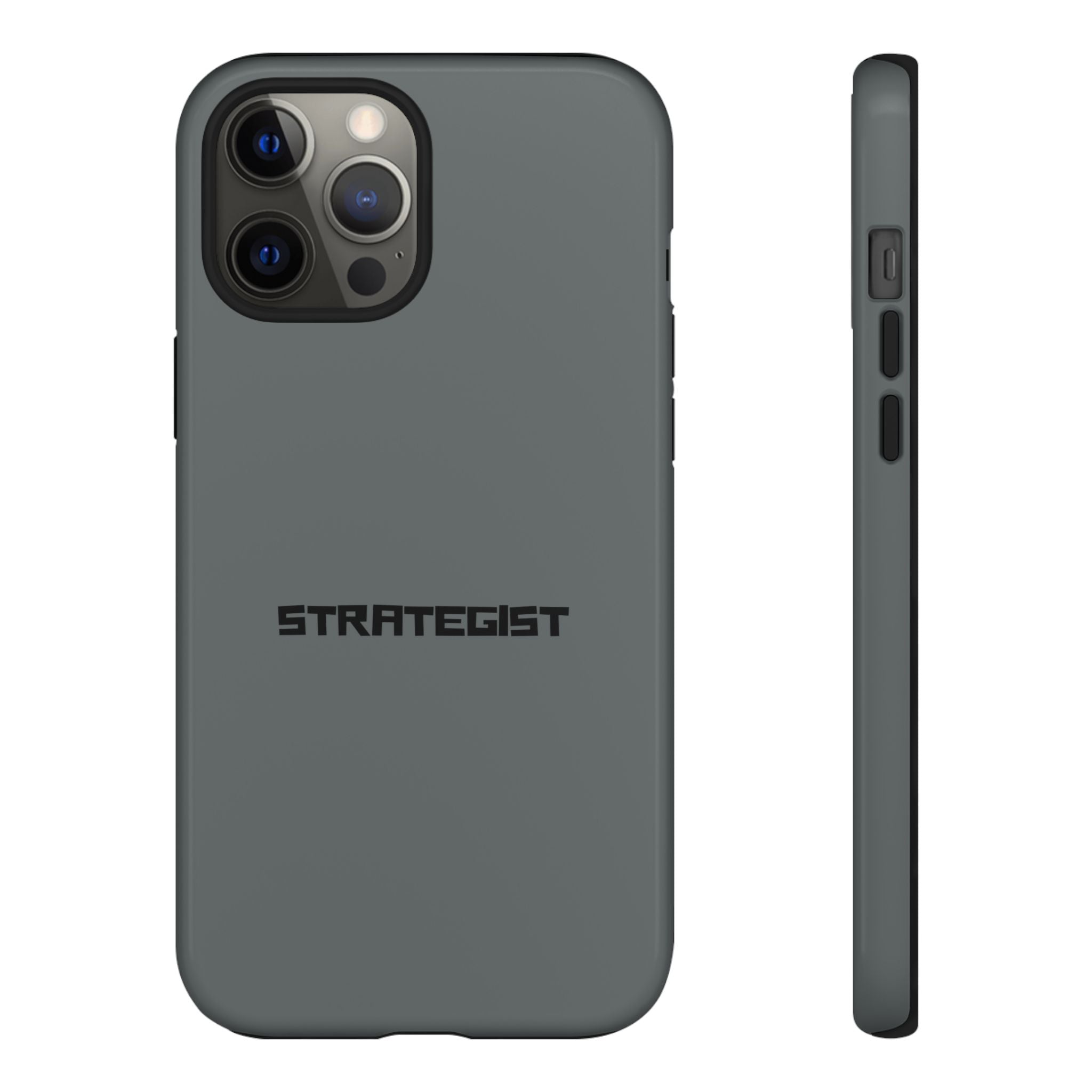 Strategist Tough Phone Case — Rugged Matte Protective Cover