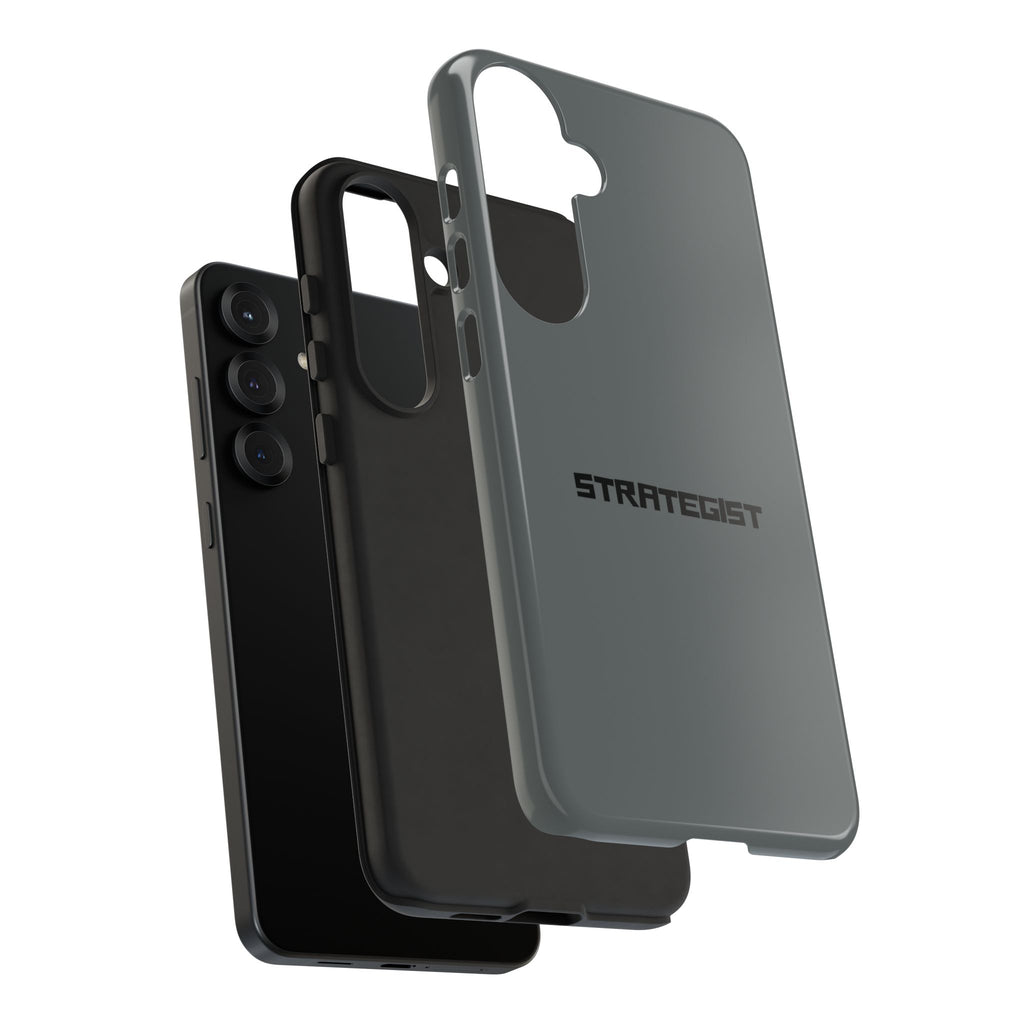 Strategist Tough Phone Case — Rugged Matte Protective Cover