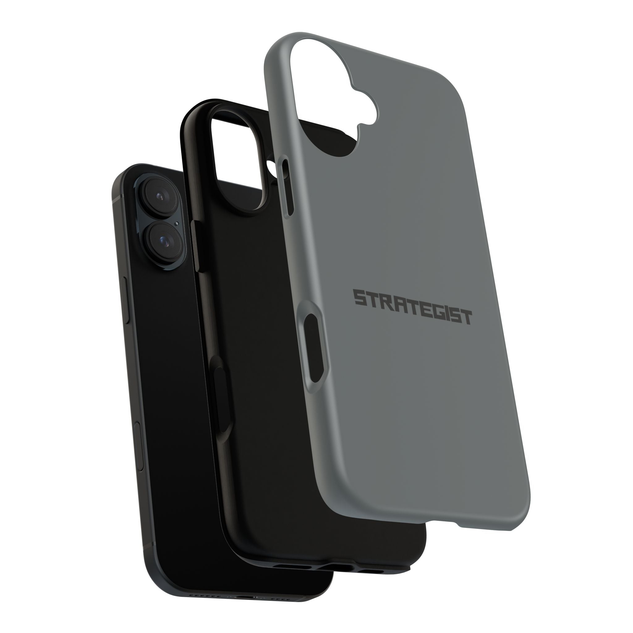 Strategist Tough Phone Case — Rugged Matte Protective Cover