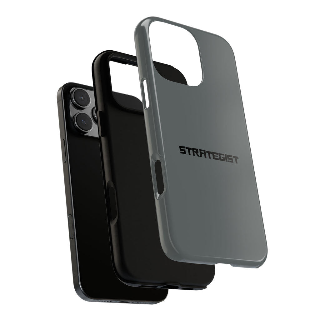 Strategist Tough Phone Case — Rugged Matte Protective Cover