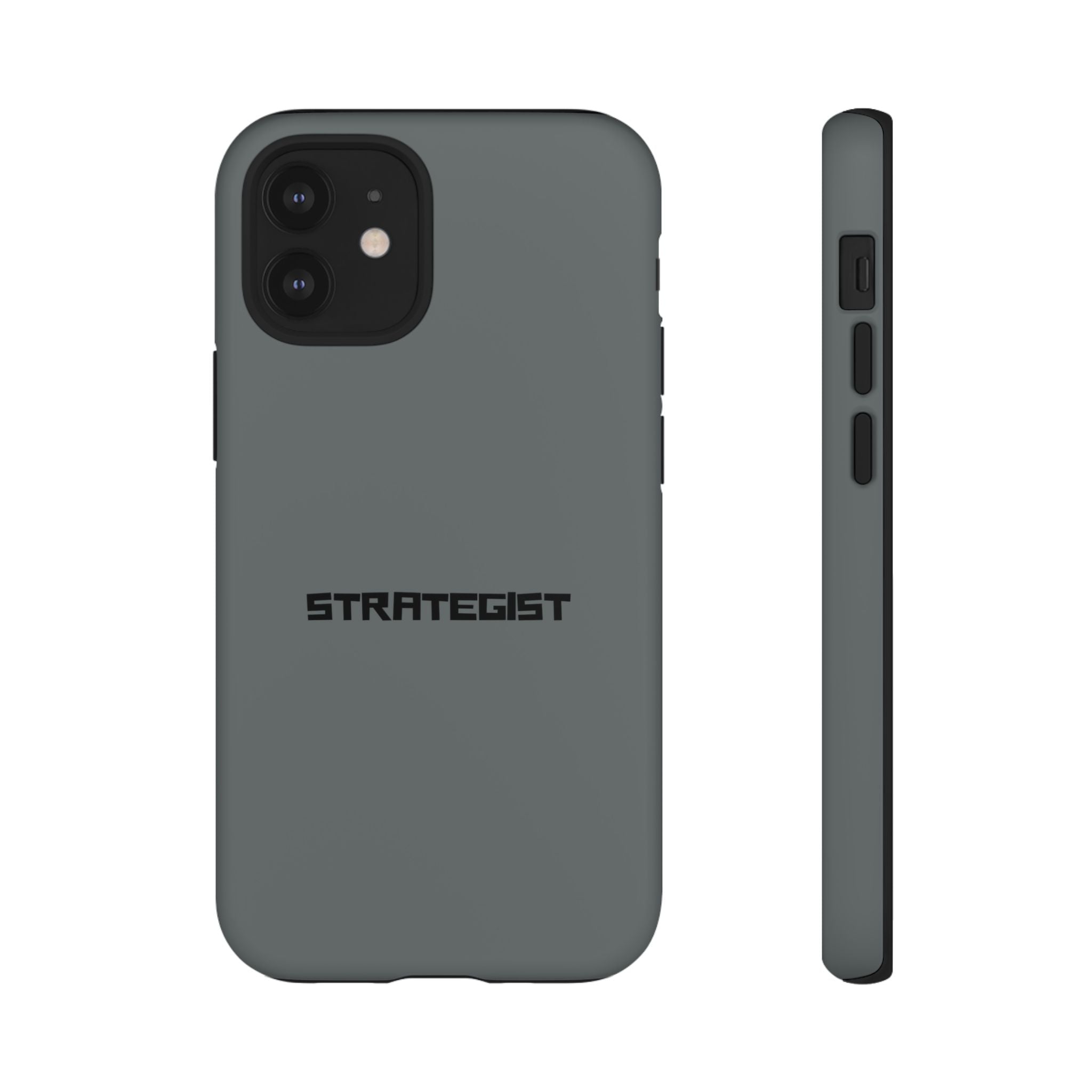Strategist Tough Phone Case — Rugged Matte Protective Cover