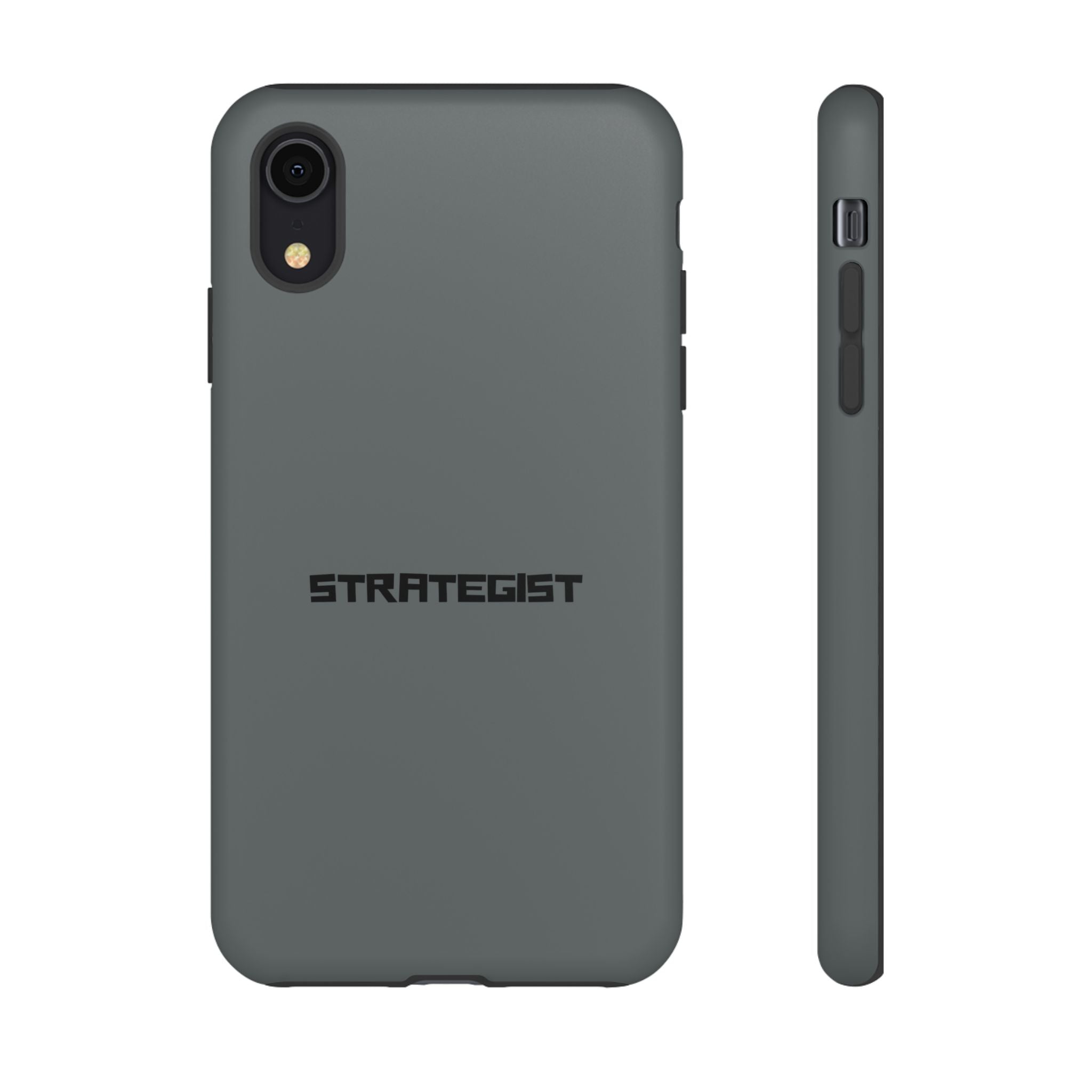 Strategist Tough Phone Case — Rugged Matte Protective Cover