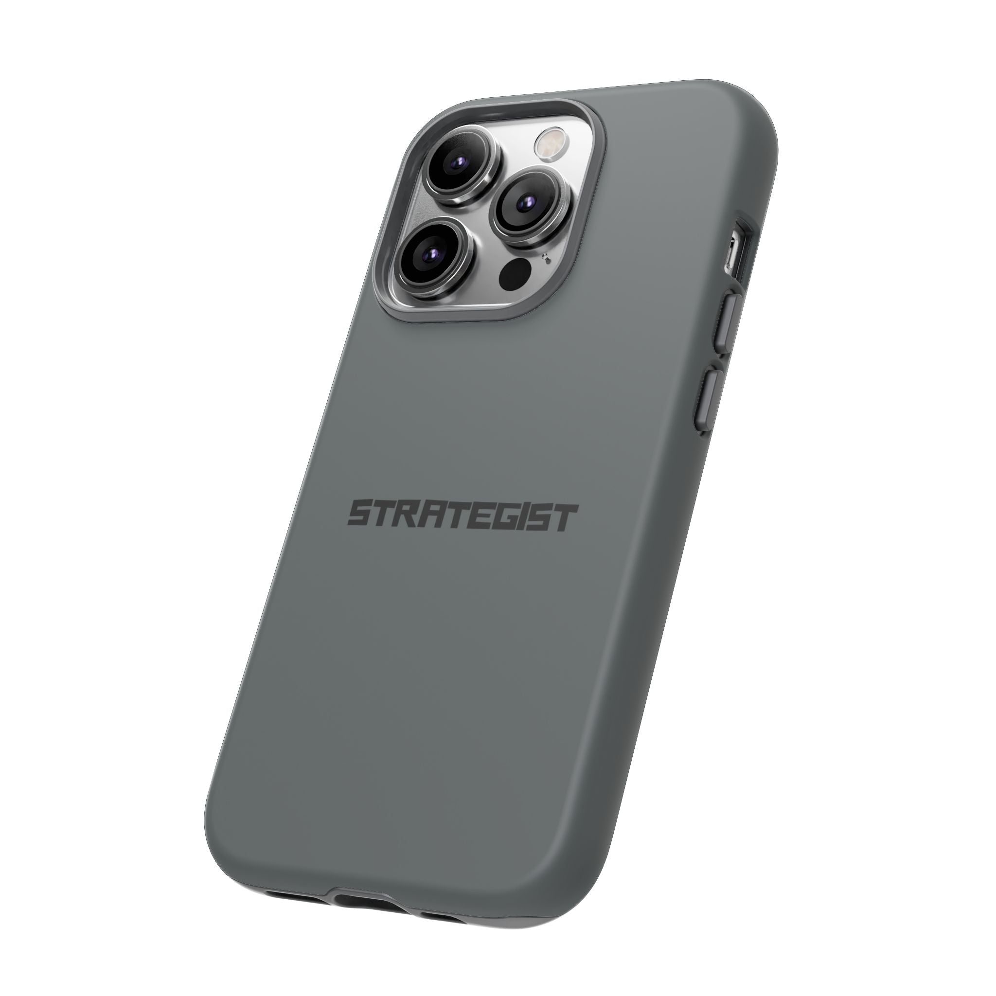 Strategist Tough Phone Case — Rugged Matte Protective Cover