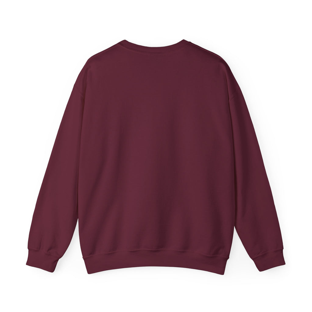 Classic White Crewneck Sweatshirt — Minimal Casual Pullover