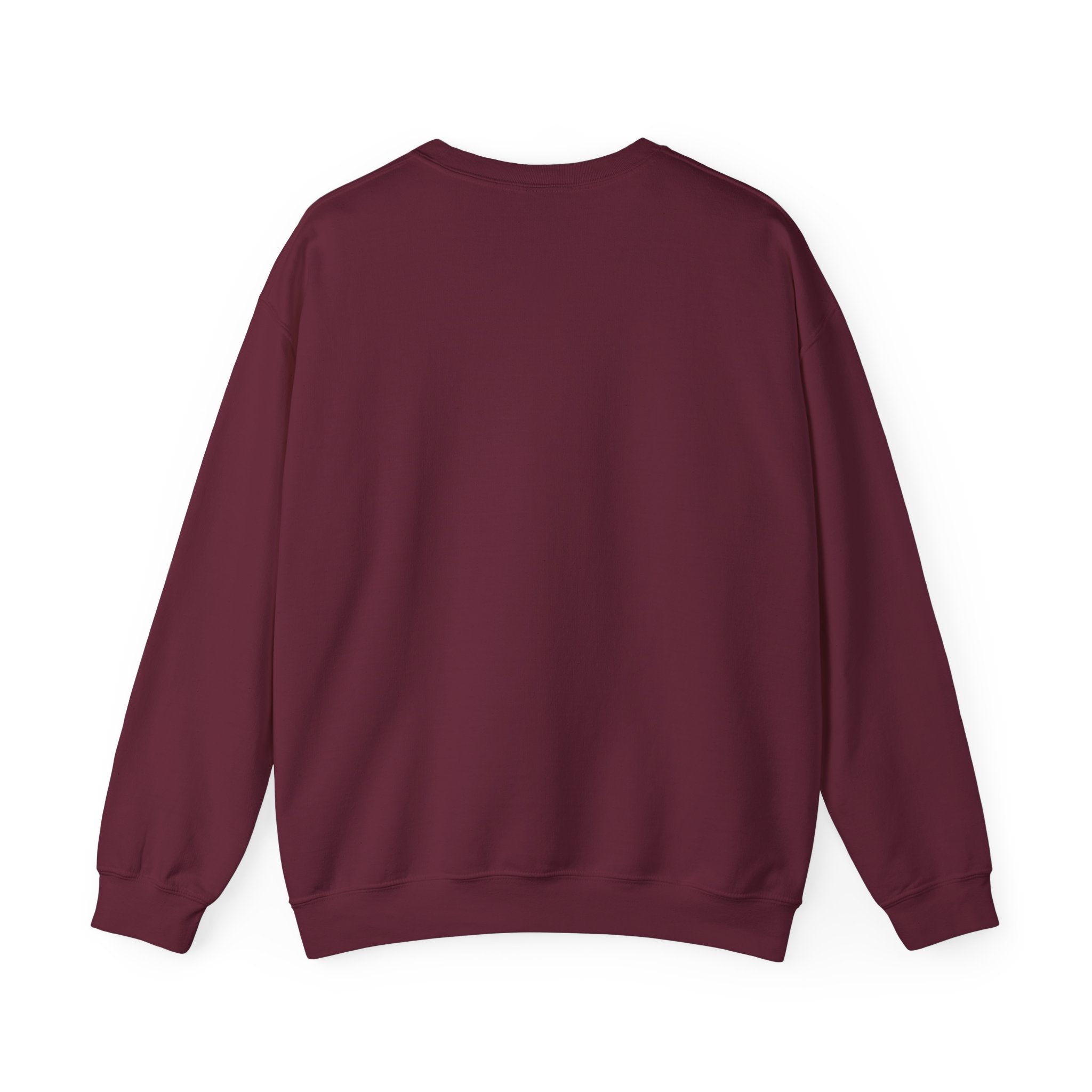 Classic White Crewneck Sweatshirt — Minimal Casual Pullover