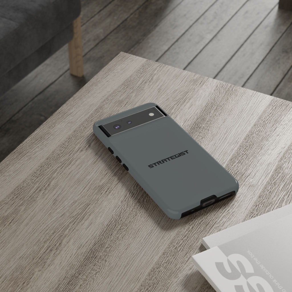 Strategist Tough Phone Case — Rugged Matte Protective Cover