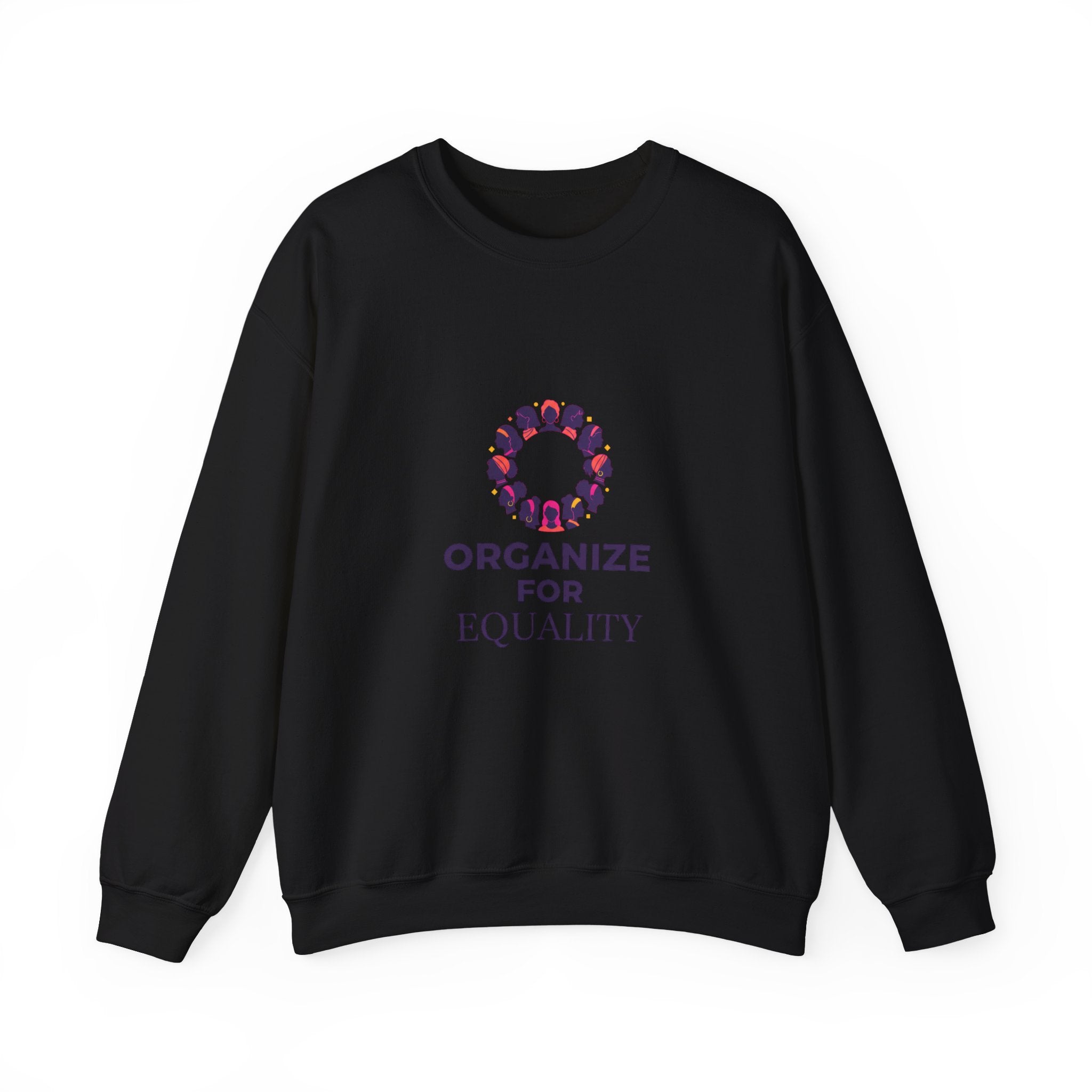 Organize for Equality Sweatshirt | International Women's Day, IWD typography