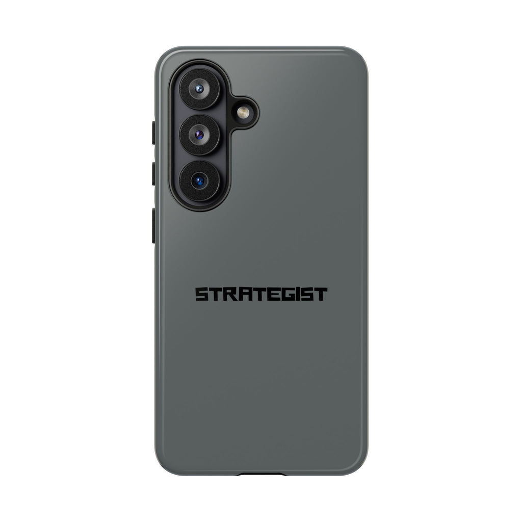 Strategist Tough Phone Case — Rugged Matte Protective Cover