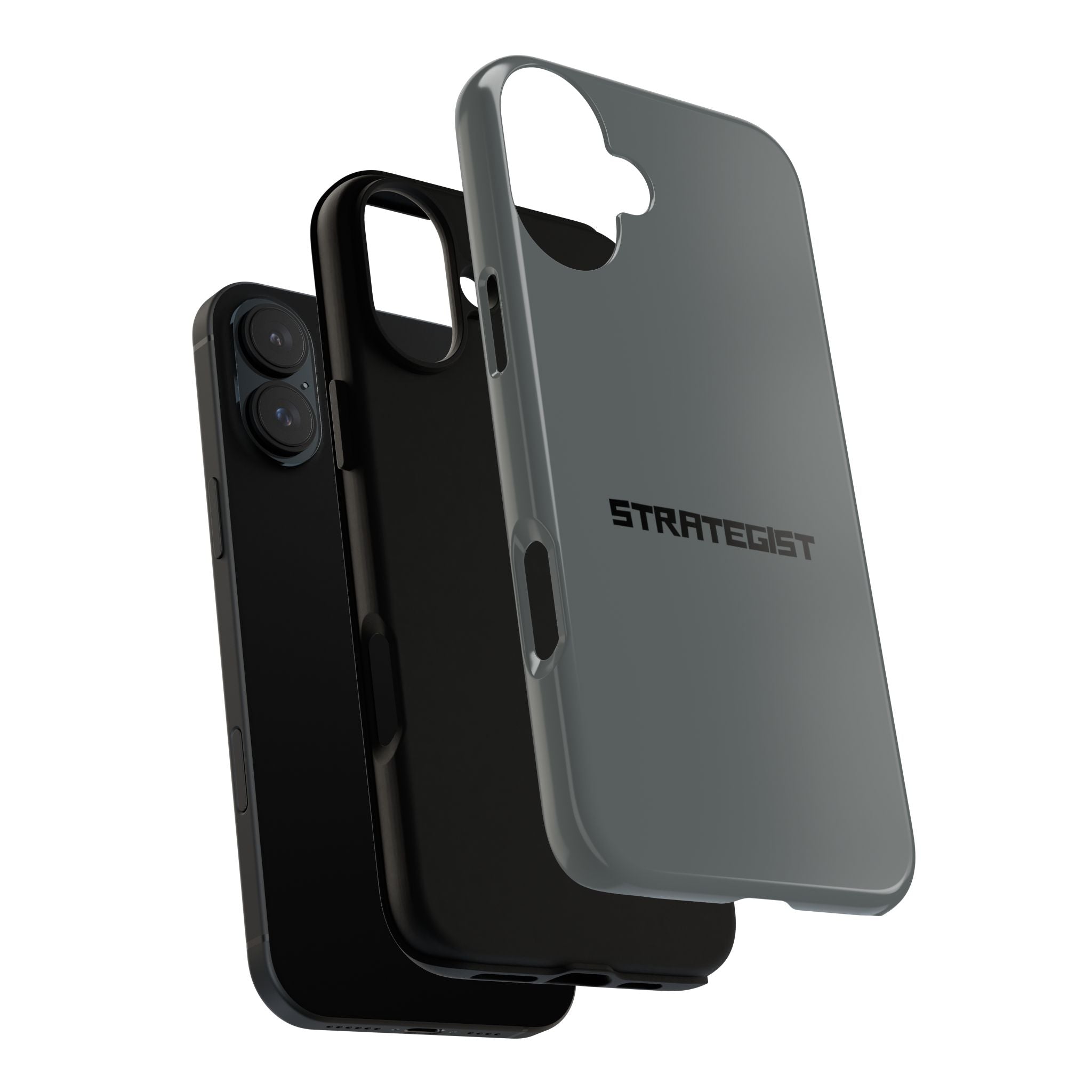 Strategist Tough Phone Case — Rugged Matte Protective Cover