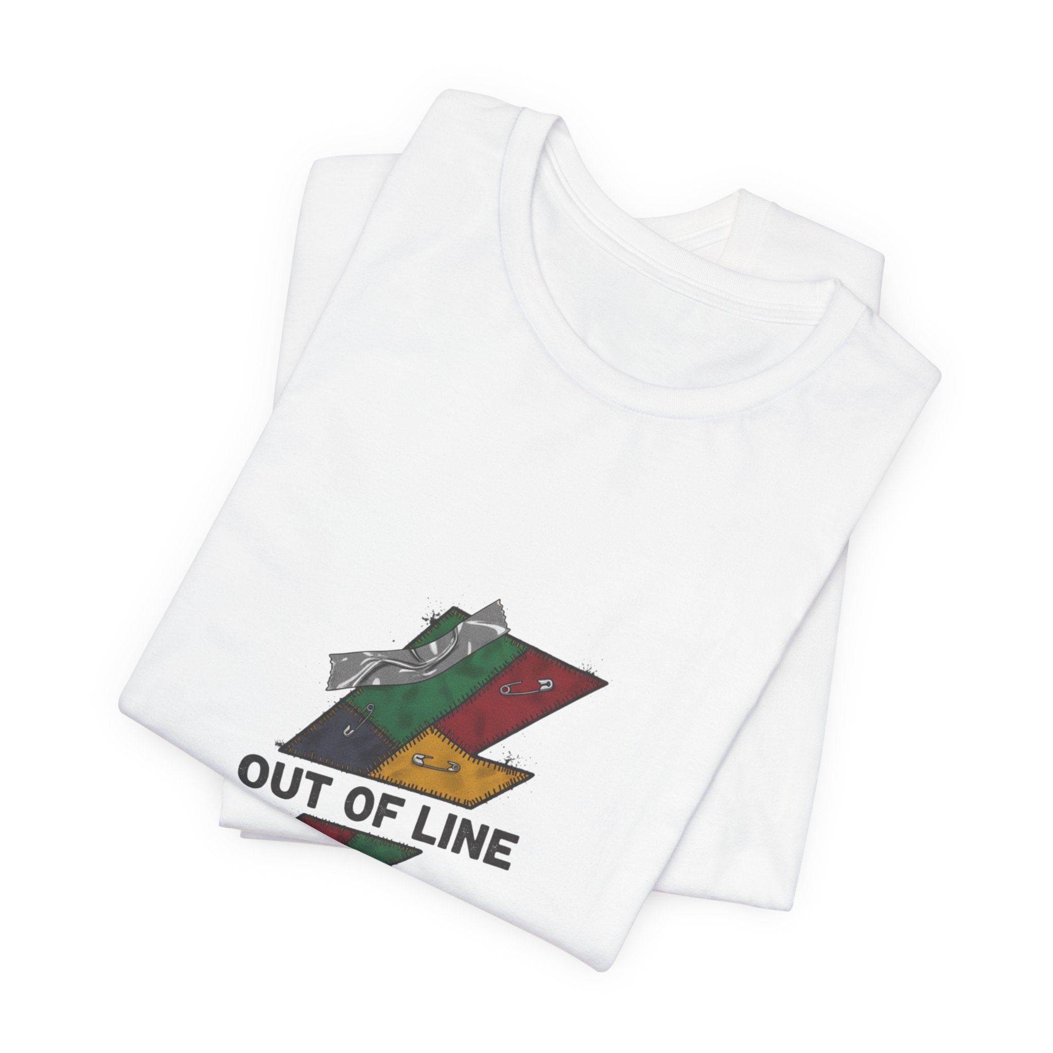 Out of Line Lightning Bolt Tee | grunge shirt, plaid comeback