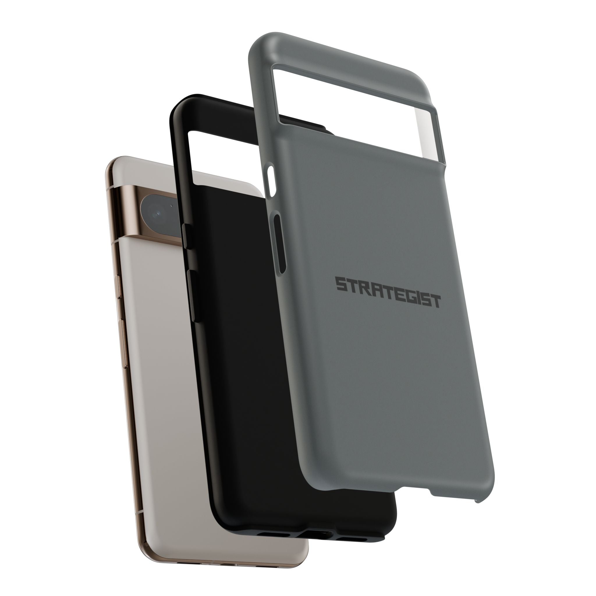 Strategist Tough Phone Case — Rugged Matte Protective Cover