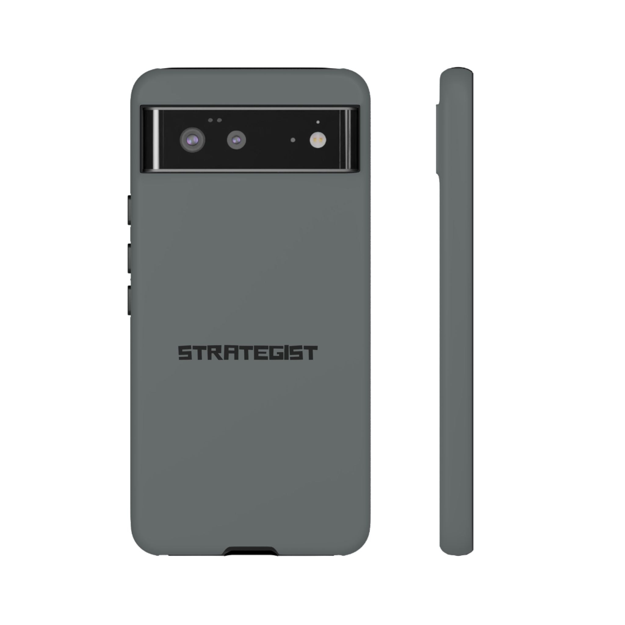 Strategist Tough Phone Case — Rugged Matte Protective Cover