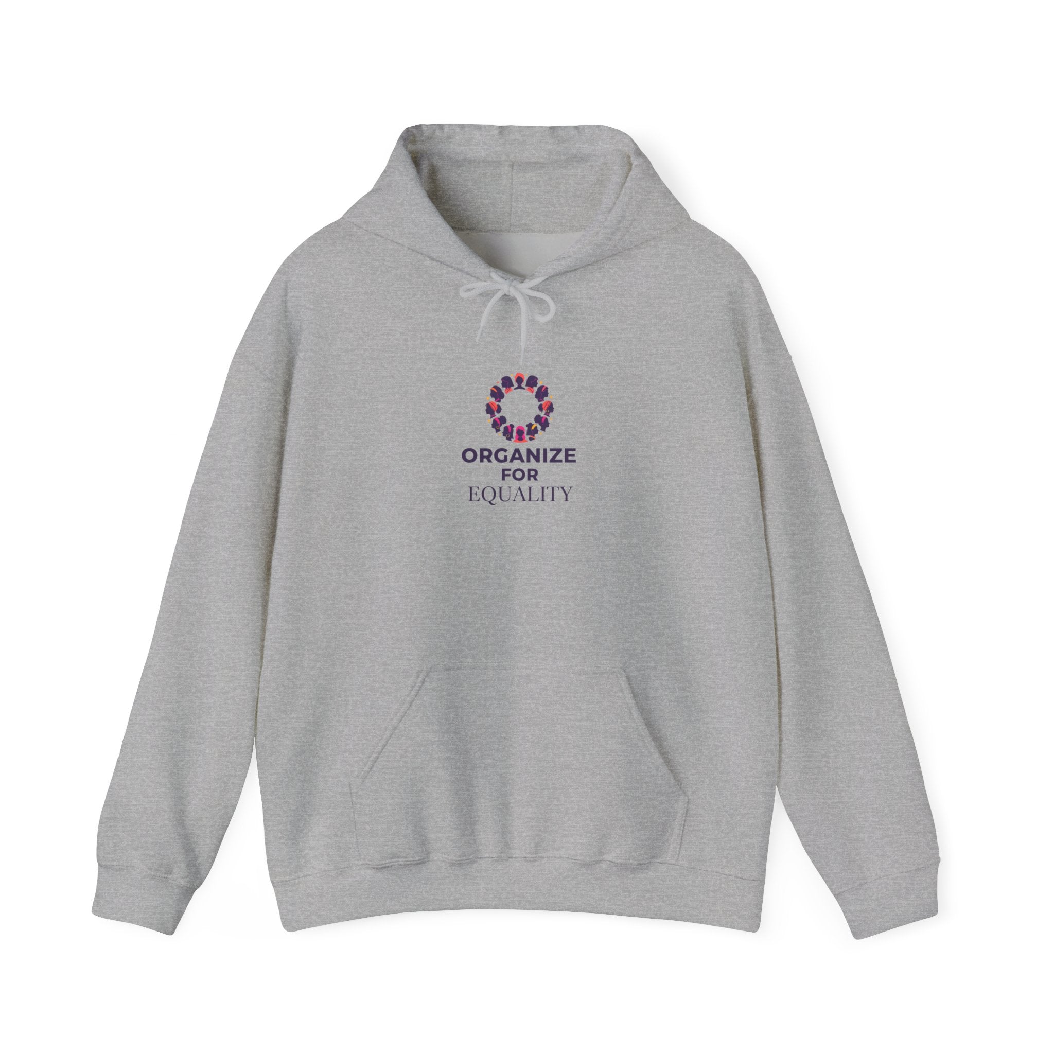 Organize for Equality Hoodie | International Women's Day, IWD typography