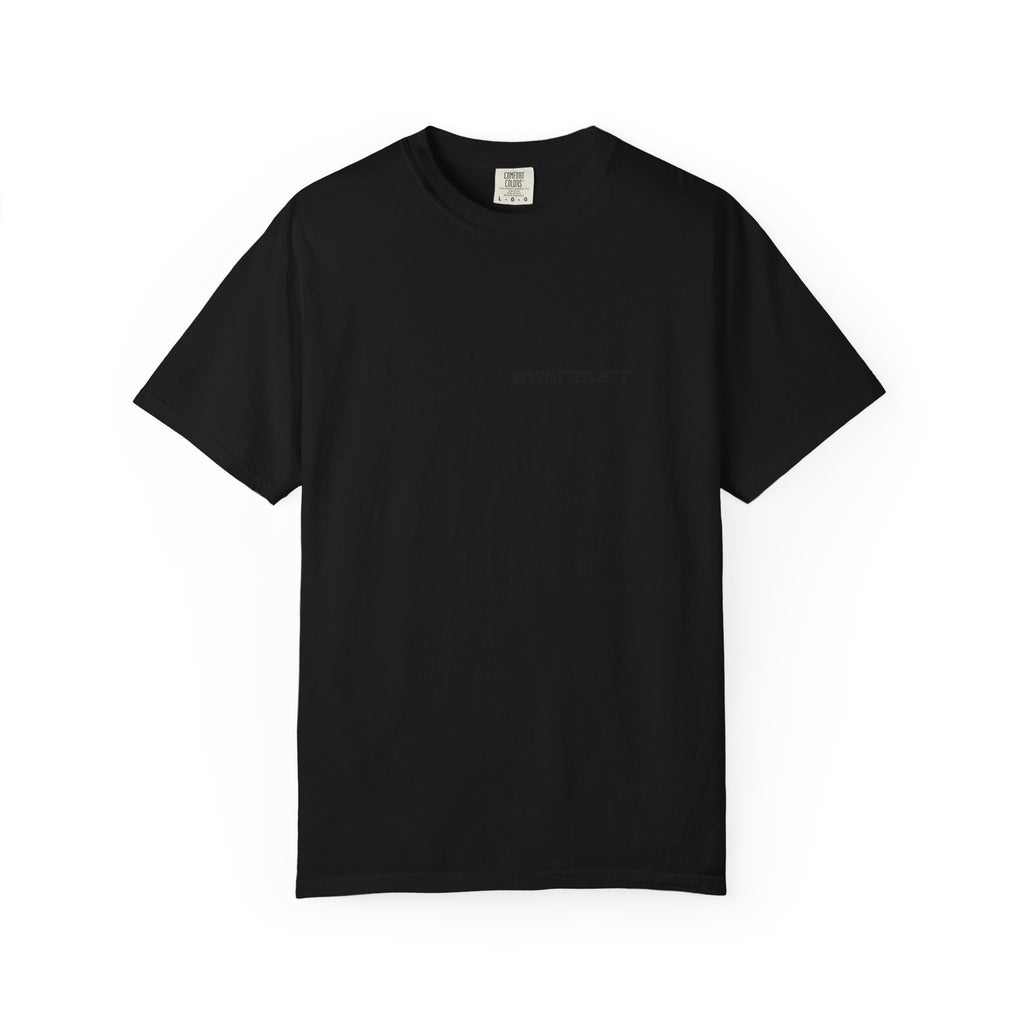 Strategist Minimalist Tee — Small Chest Text Graphic T-Shirt