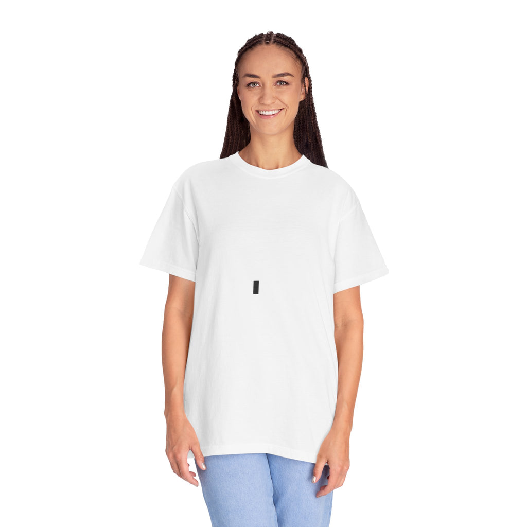 Minimalist Morse Code Dot T-Shirt — Subtle Modern Graphic Tee
