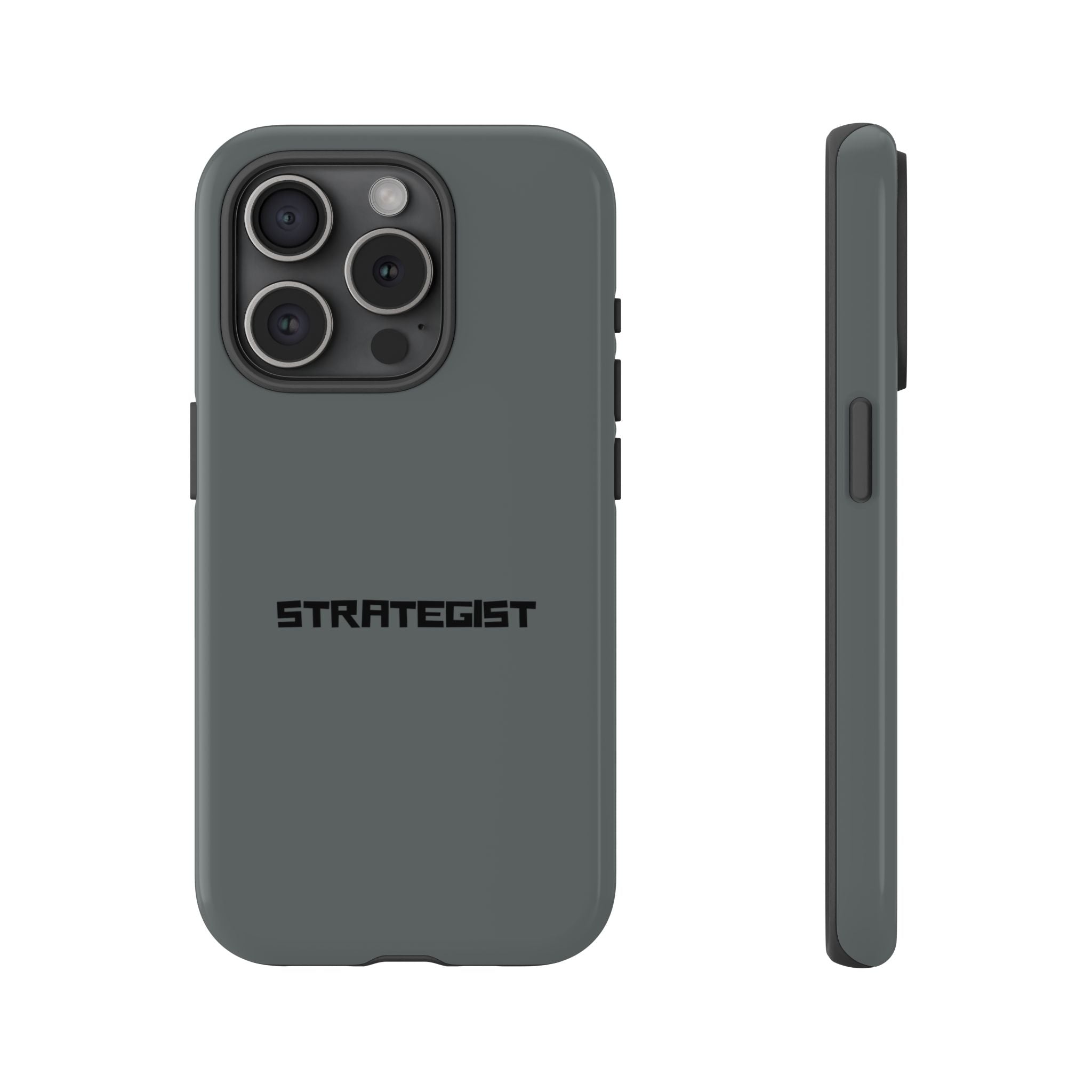Strategist Tough Phone Case — Rugged Matte Protective Cover