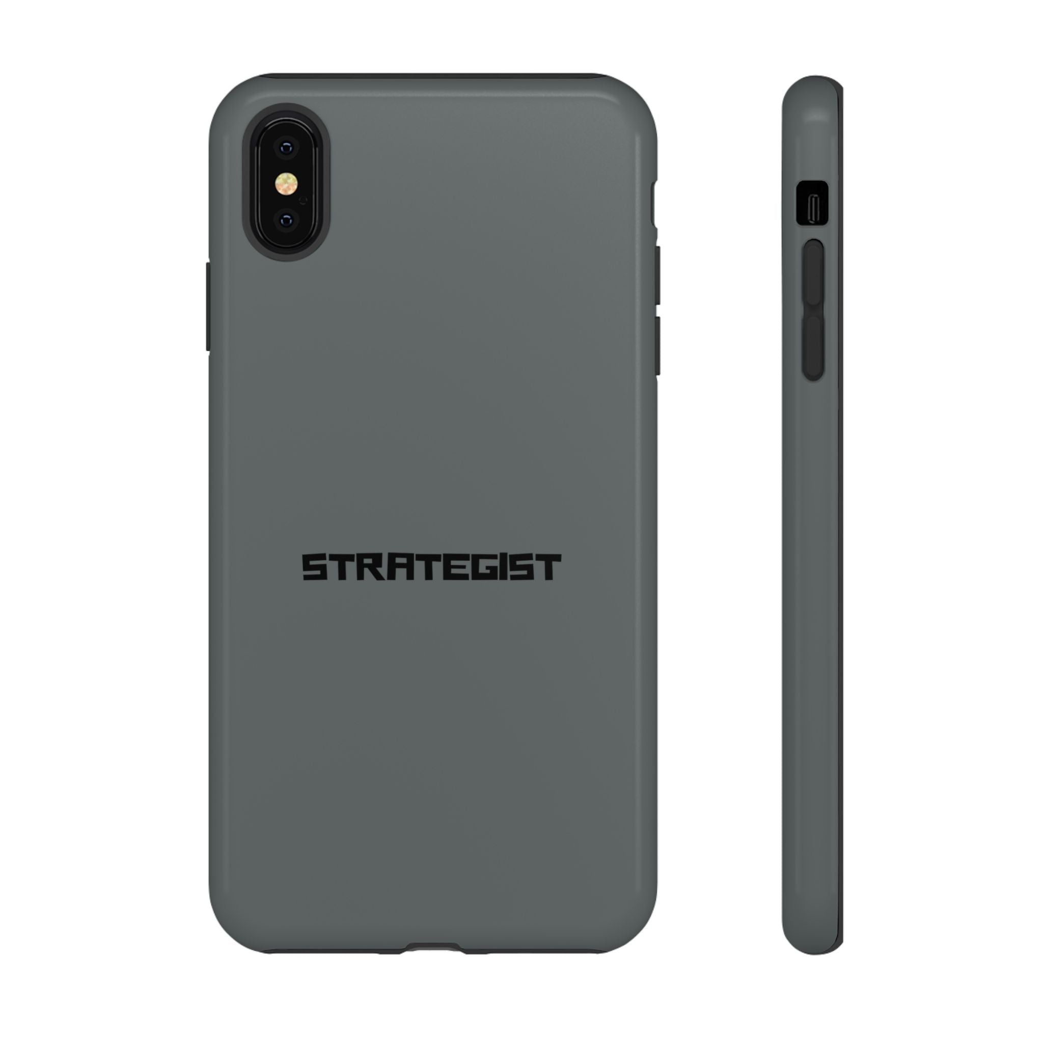 Strategist Tough Phone Case — Rugged Matte Protective Cover