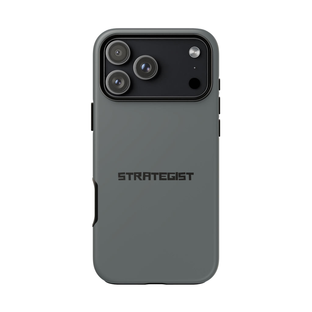 Strategist Tough Phone Case — Rugged Matte Protective Cover