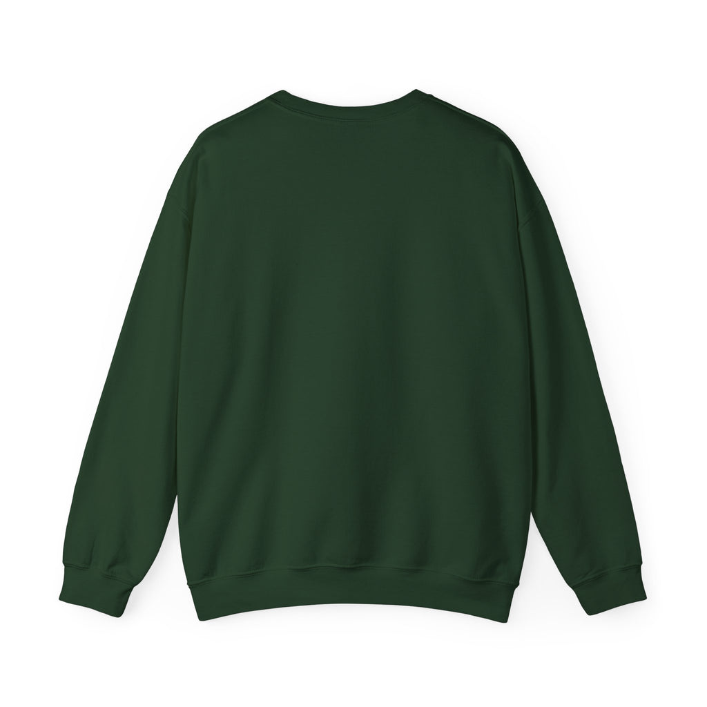 Classic White Crewneck Sweatshirt — Minimal Casual Pullover