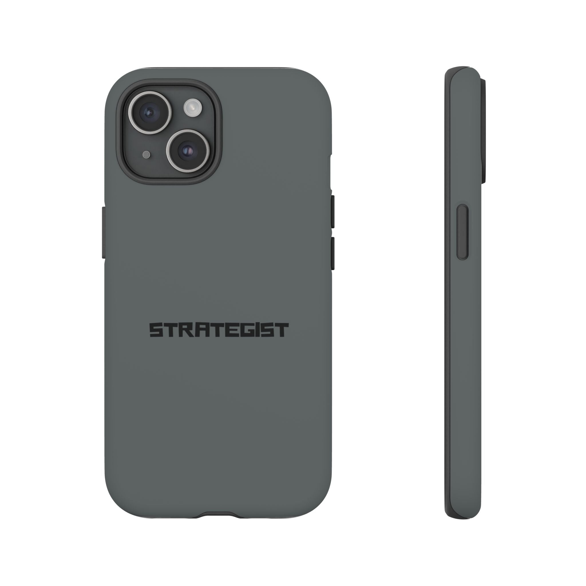 Strategist Tough Phone Case — Rugged Matte Protective Cover