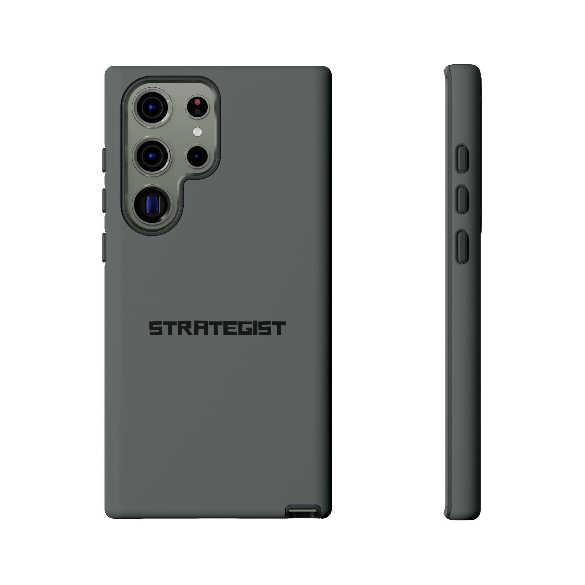 Strategist Tough Phone Case — Rugged Matte Protective Cover