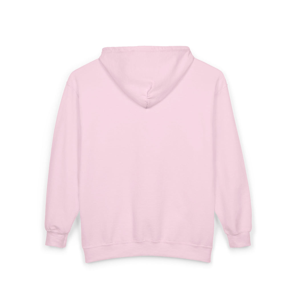 Zip Hoodie — Classic Full-Zip Hooded Sweatshirt (Blank White)