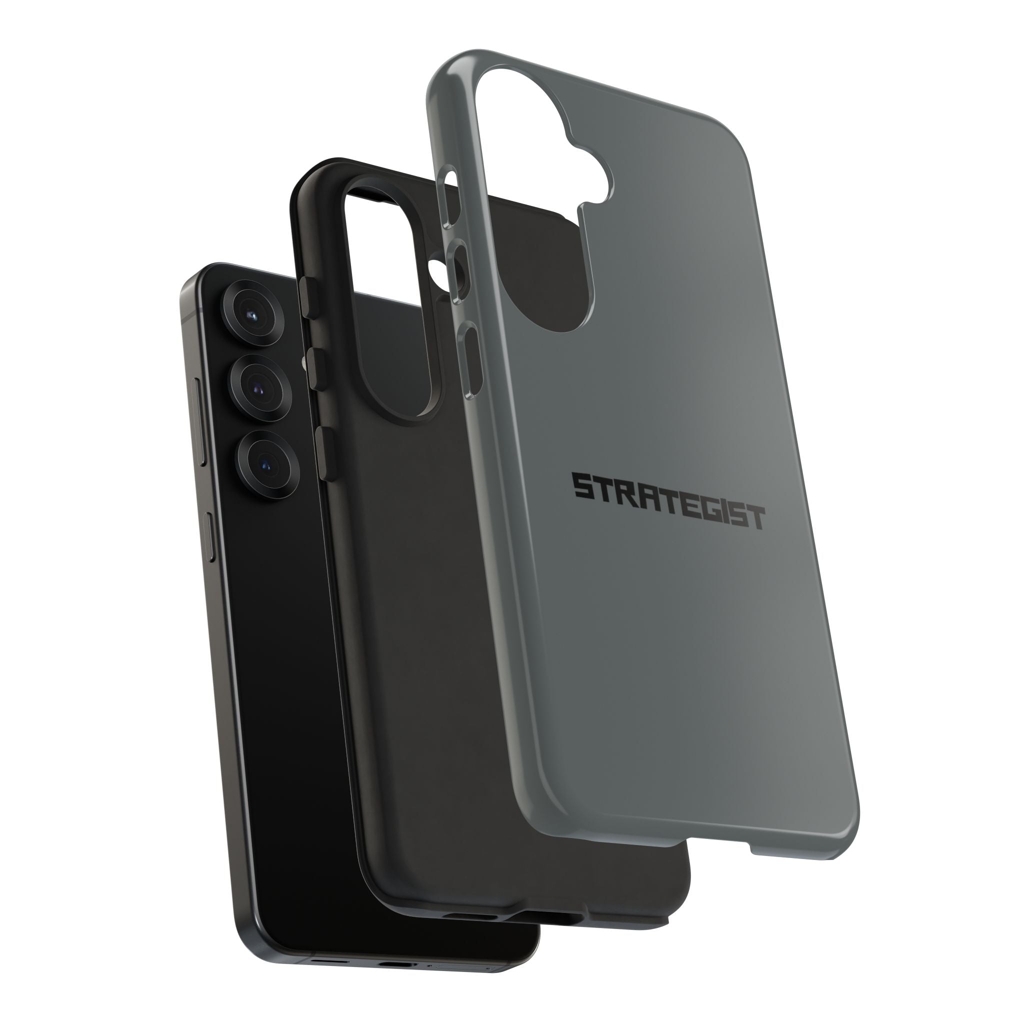 Strategist Tough Phone Case — Rugged Matte Protective Cover