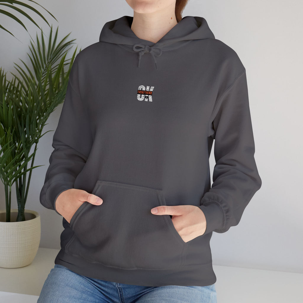 Minimal Tiny Fox Hoodie — Cute Tiny Fox Graphic Pullover for Animal Lovers